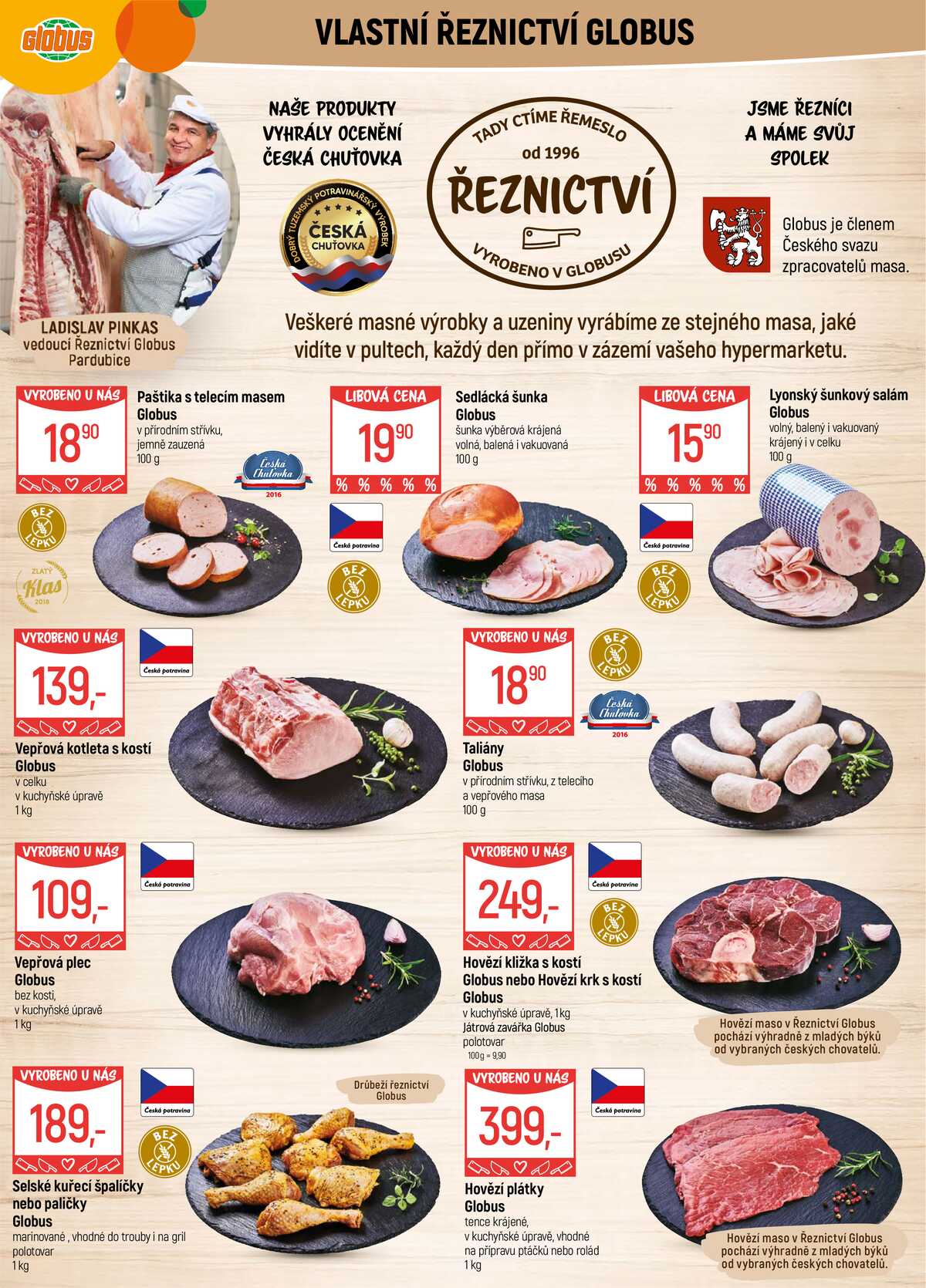 Akční leták Globus 18.2. - 24.2.2026 - Globus Pardubice strana 5