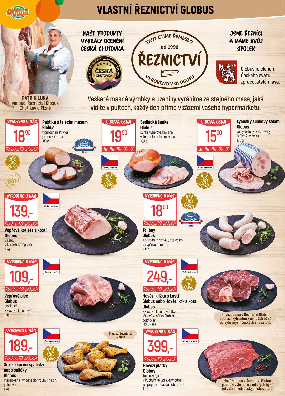 Akční leták Globus 18.2. - 24.2.2026 - Globus Chotíkov u Plzně strana 9