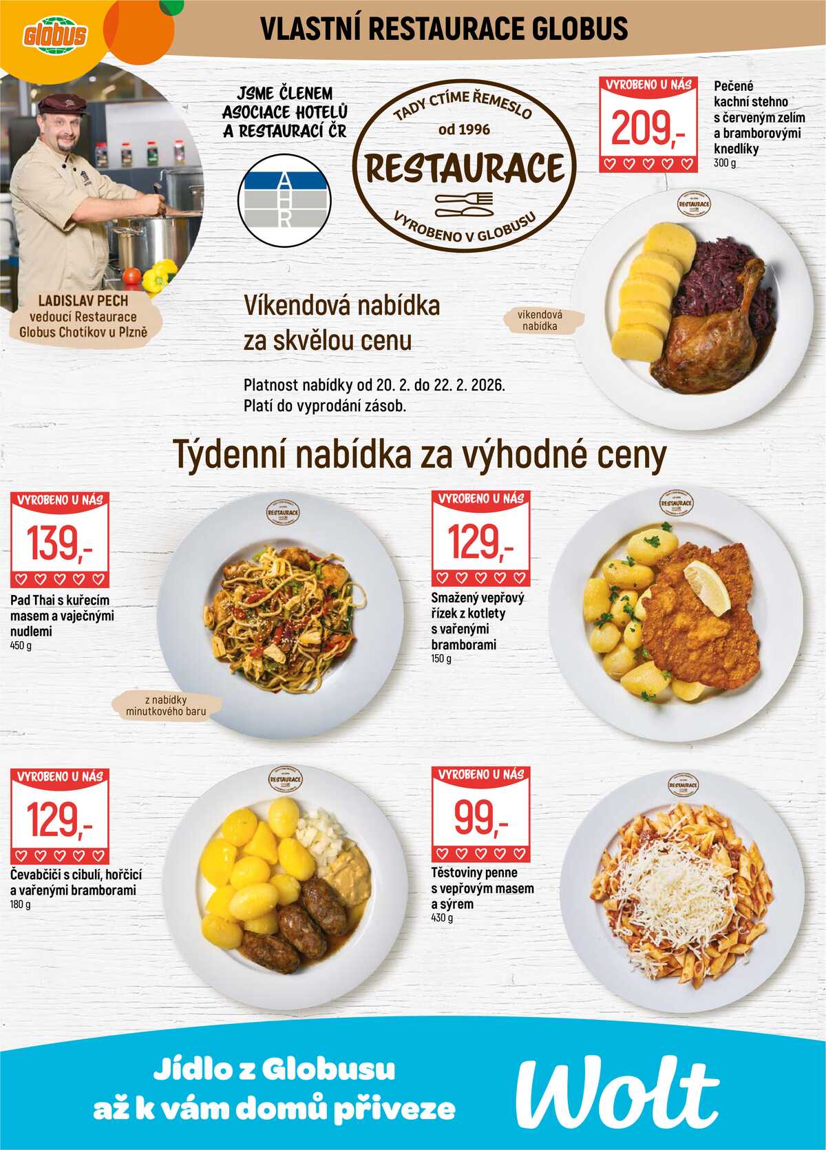 Akční leták Globus 18.2. - 24.2.2026 - Globus Chotíkov u Plzně strana 11