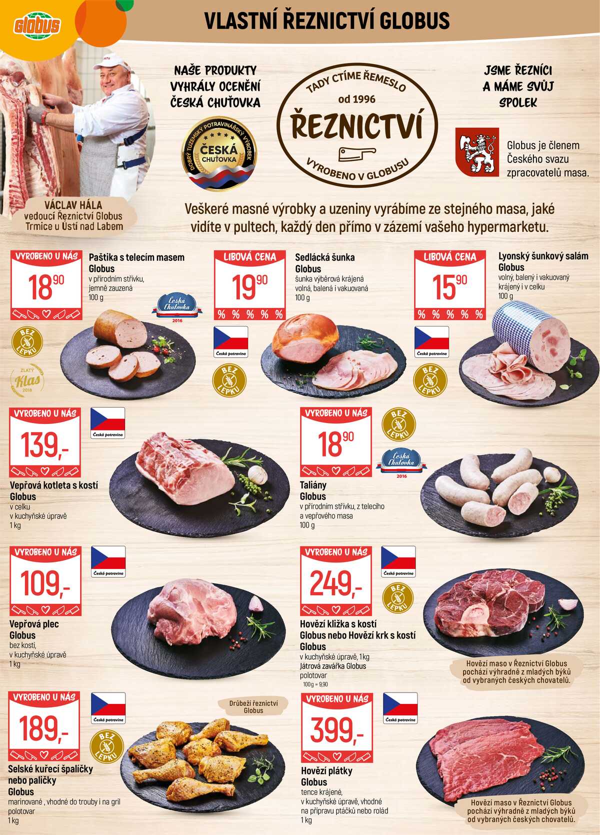 Akční leták Globus 18.2. - 24.2.2026 - Globus Trmice u Ústí nad Labem strana 5