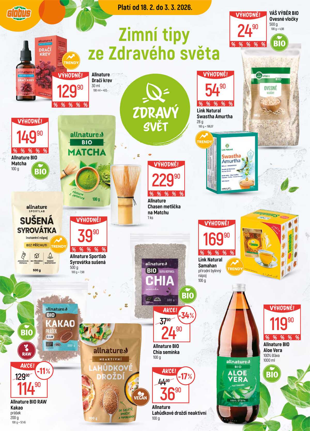 Akční leták Globus 18.2. - 24.2.2026 - Globus Trmice u Ústí nad Labem strana 15