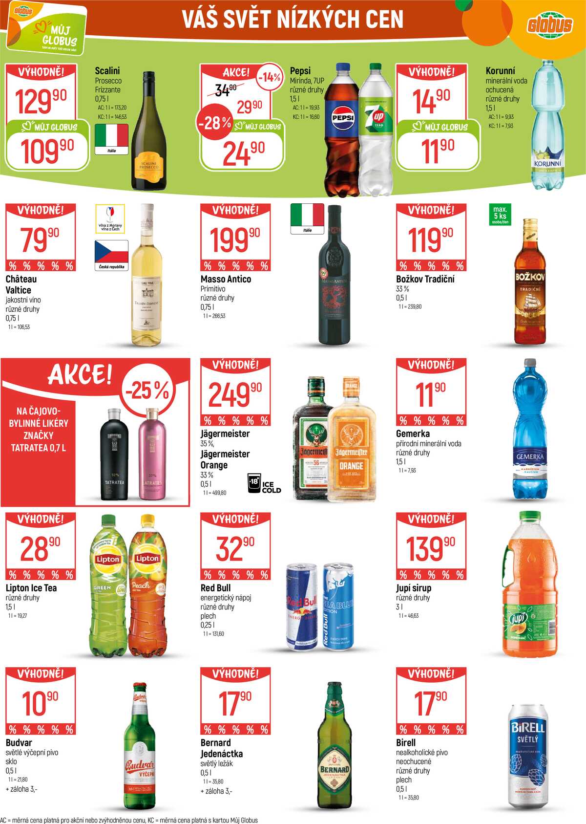 Akční leták Globus 18.2. - 24.2.2026 - Globus Brno Ivanovice strana 29
