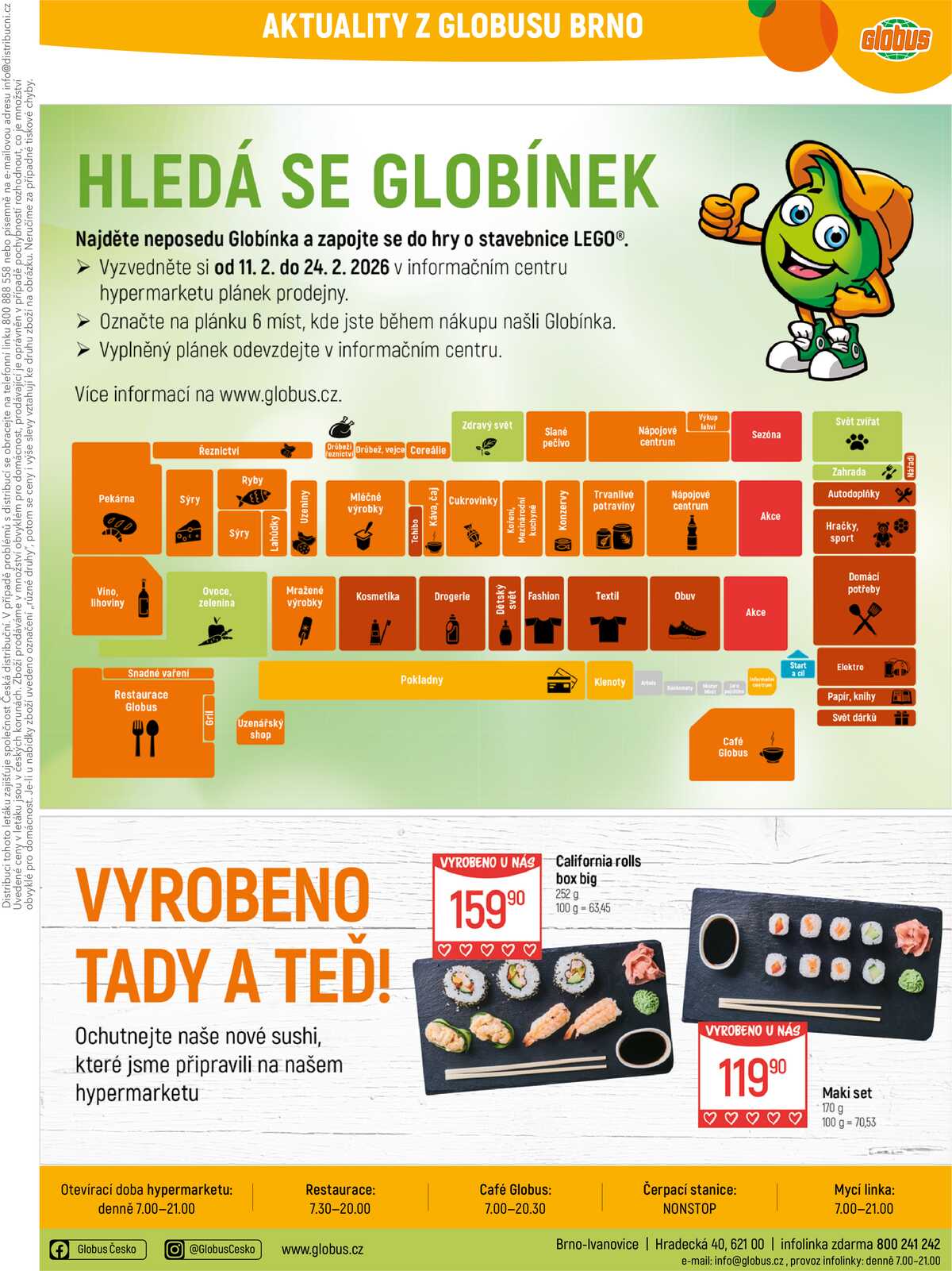 Akční leták Globus 18.2. - 24.2.2026 - Globus Brno Ivanovice strana 38