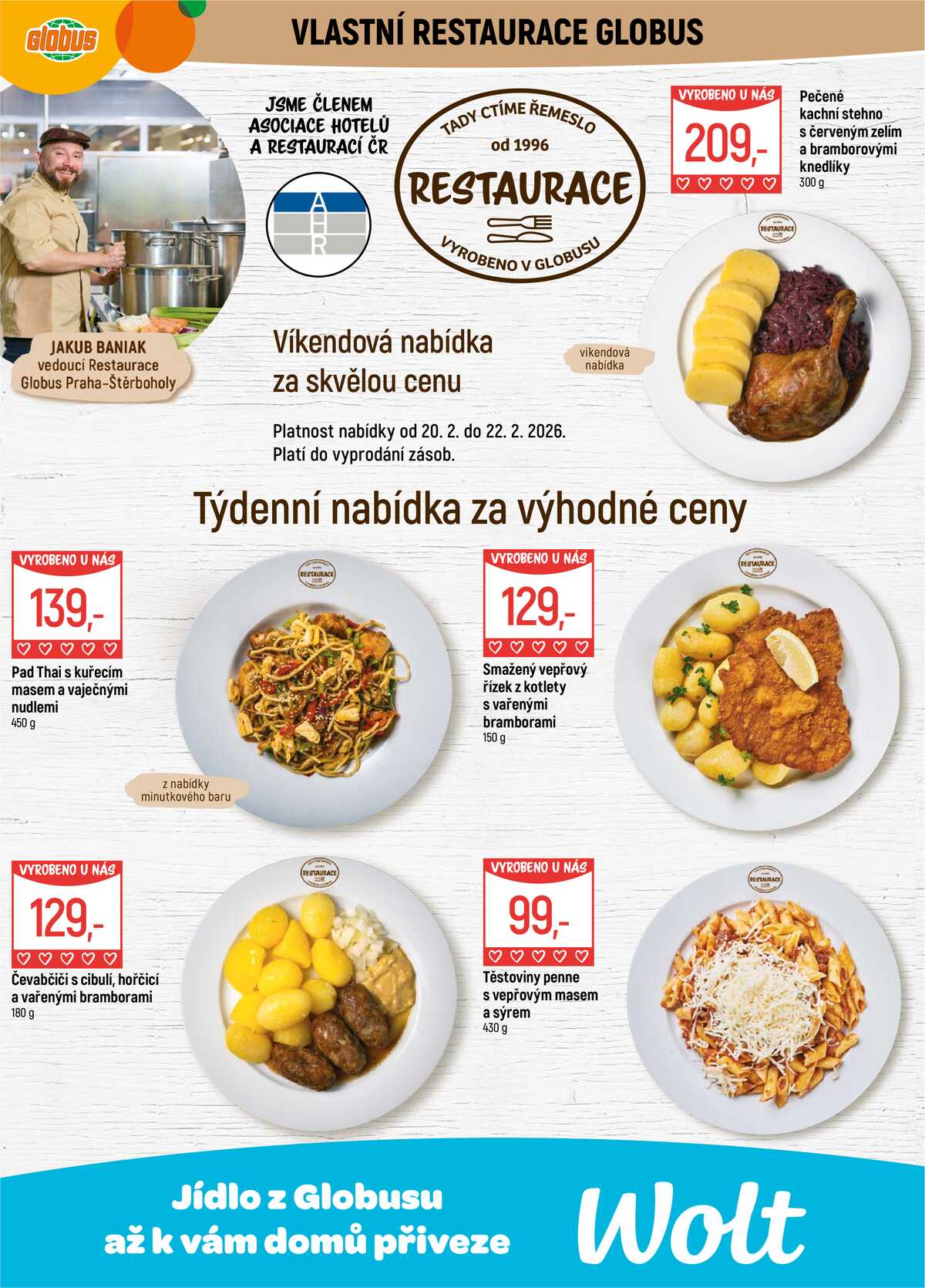 Akční leták Globus 18.2. - 24.2.2026 - Globus Praha - Štěrboholy strana 7