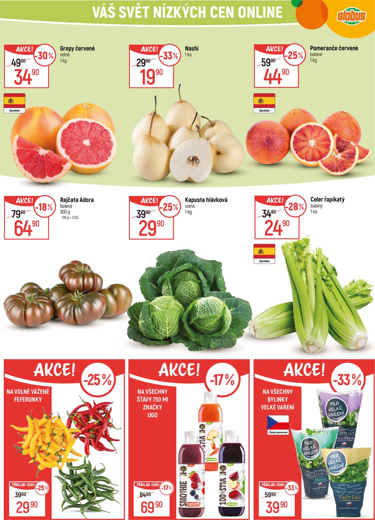 Akční leták Globus 18.2. - 24.2.2026 - Globus Praha - Štěrboholy strana 2