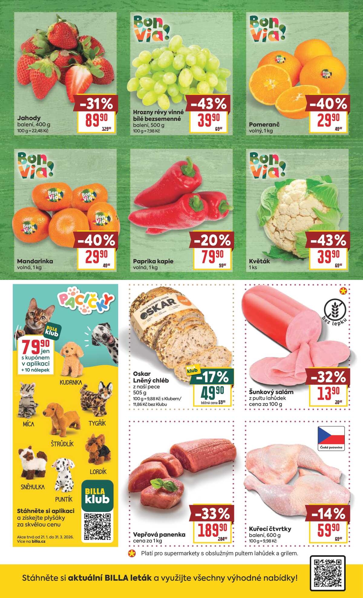 BILLA malý leták od 18.2. do 24.2.2026 strana 2