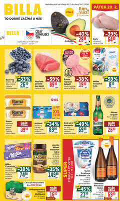 BILLA malý leták od 18.2. do 24.2.2026