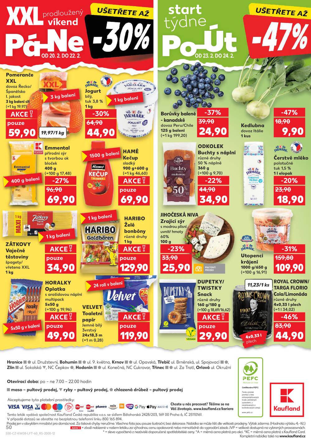 Kaufland 18.2. - 24.2. - Kaufland - Třebíč Brněnská