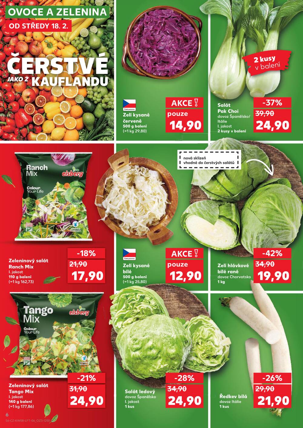 Kaufland 18.2. - 24.2. - Kaufland - Chomutov - Otvice