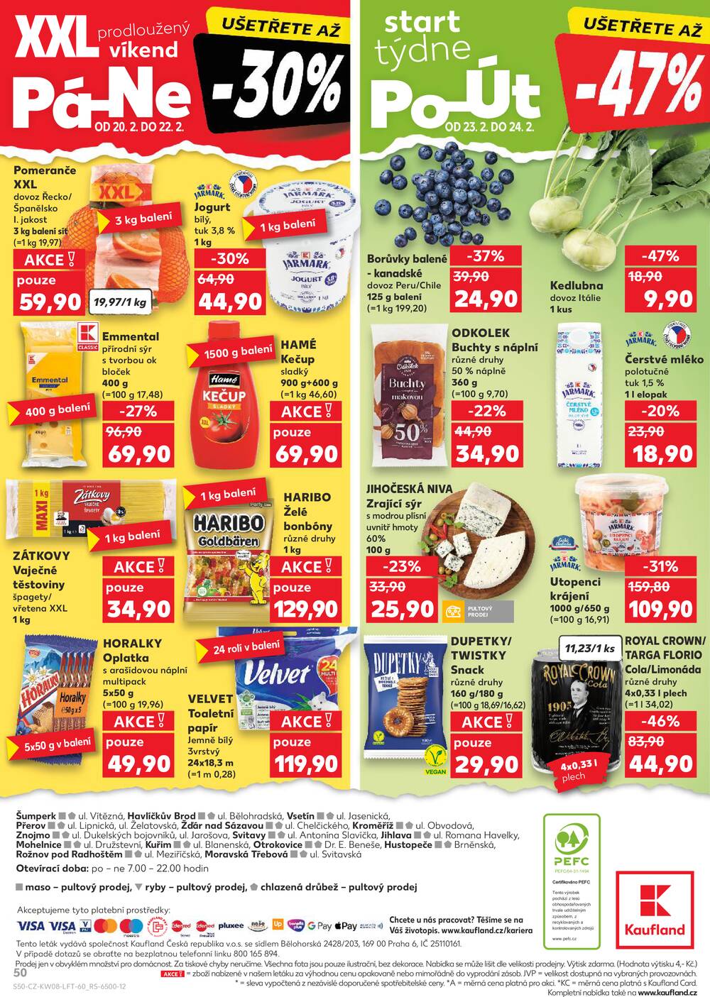 Kaufland 18.2. - 24.2. - Kaufland - Šumperk