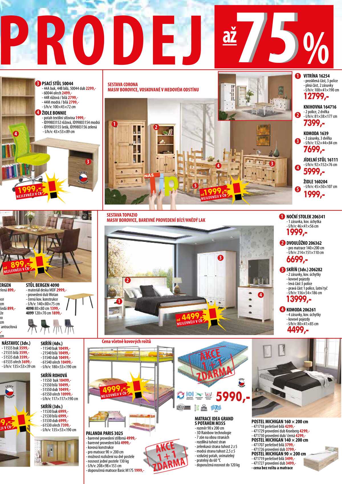 IDEA nábytek od 15.2. do 28.2.2026 strana 3