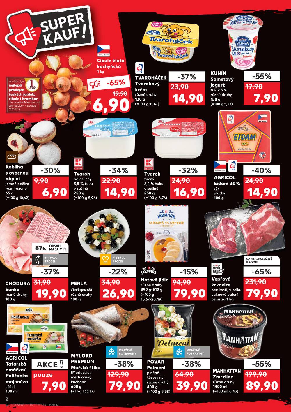 Leták Kaufland - Kaufland 18.2. - 24.2. - Kaufland - Praha 8 (Malý Klín) - strana 2