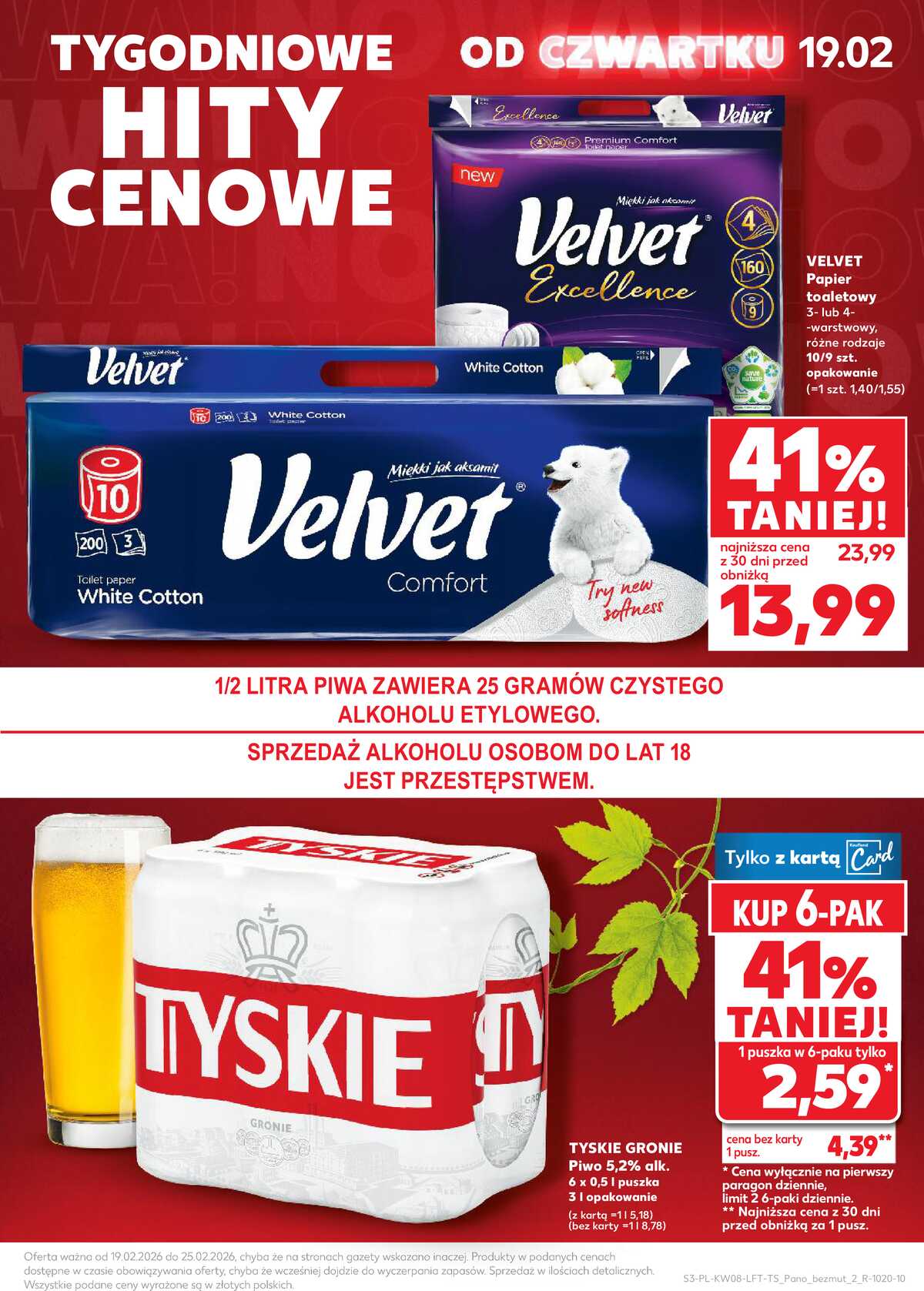 Leták Kaufland Polsko 19.2.-25.2.2026 - Noviny týdne strana 3