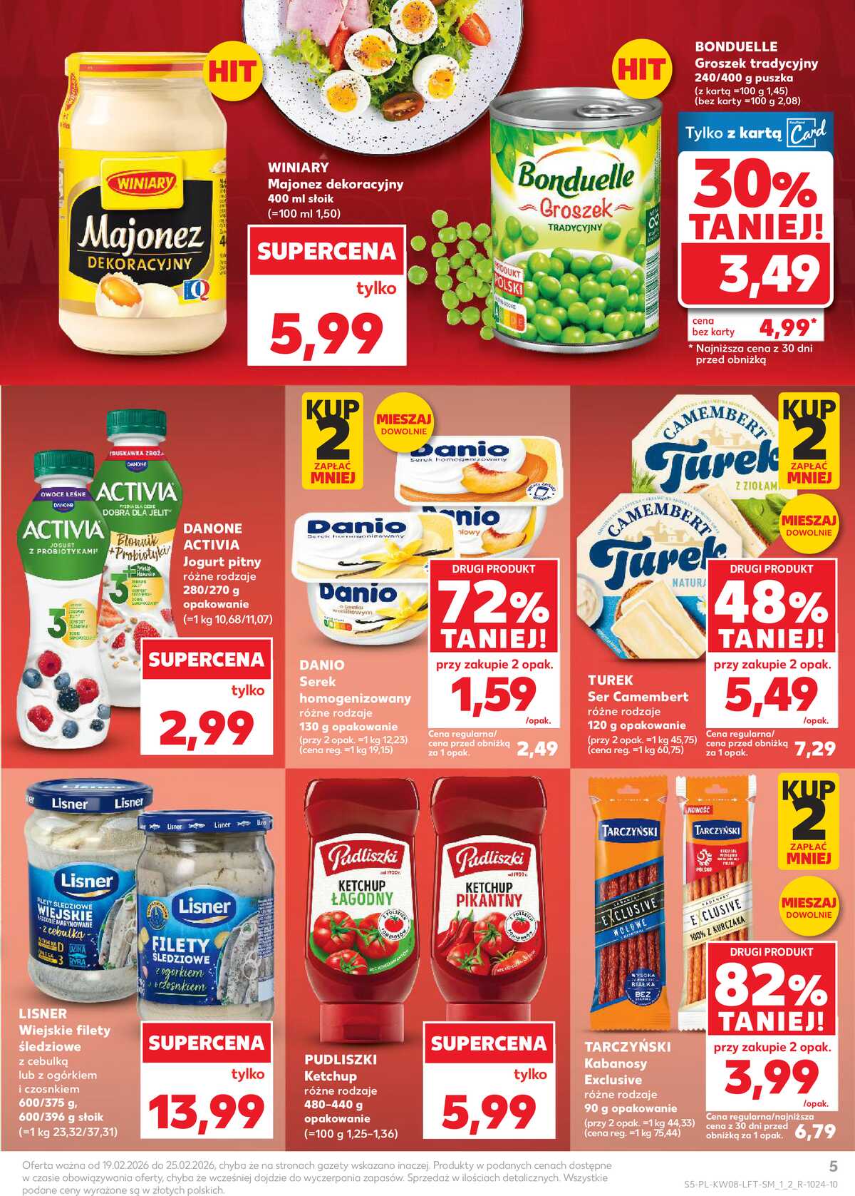 Leták Kaufland Polsko 19.2.-25.2.2026 - Noviny týdne strana 5