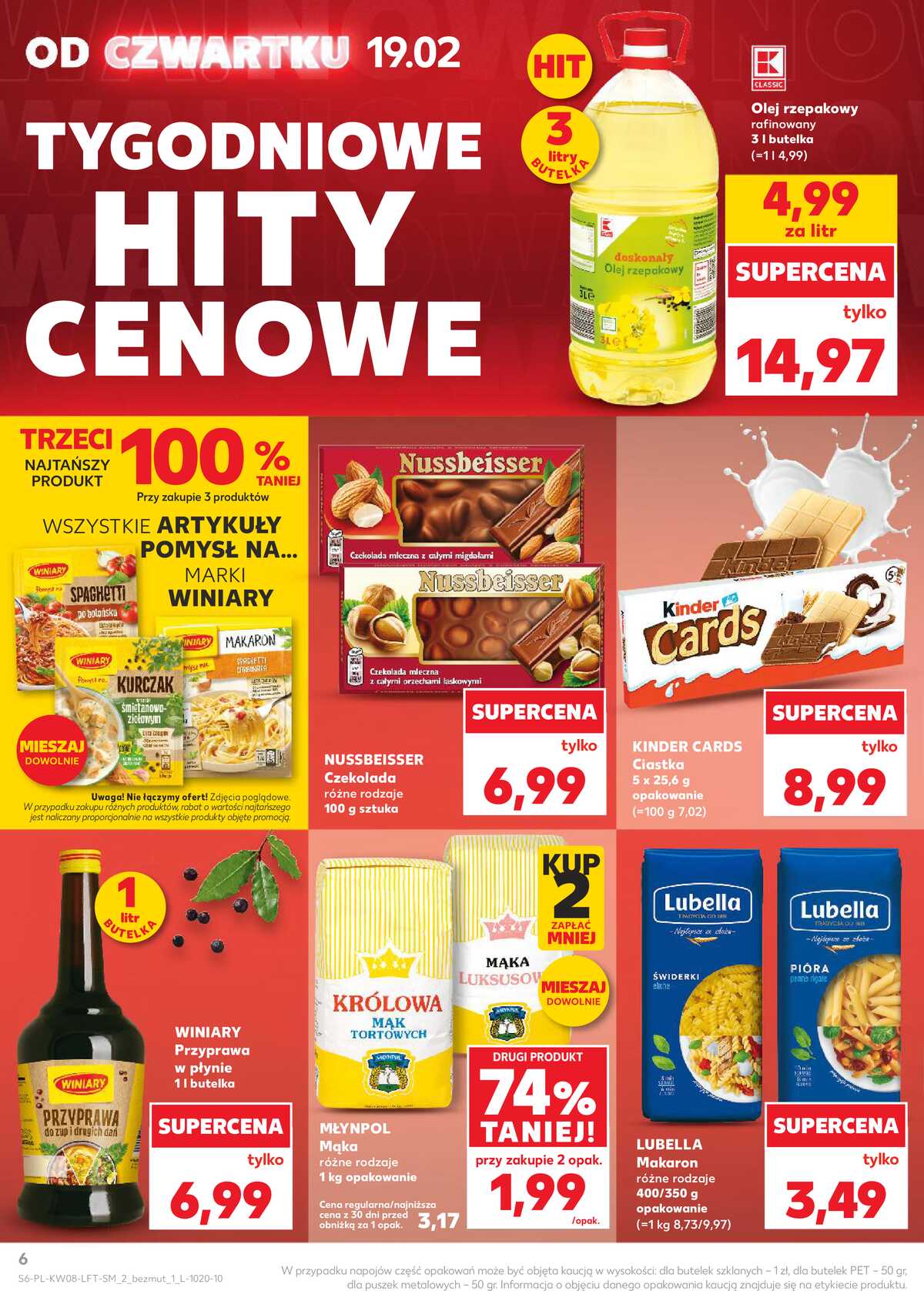 Leták Kaufland Polsko 19.2.-25.2.2026 - Noviny týdne strana 6