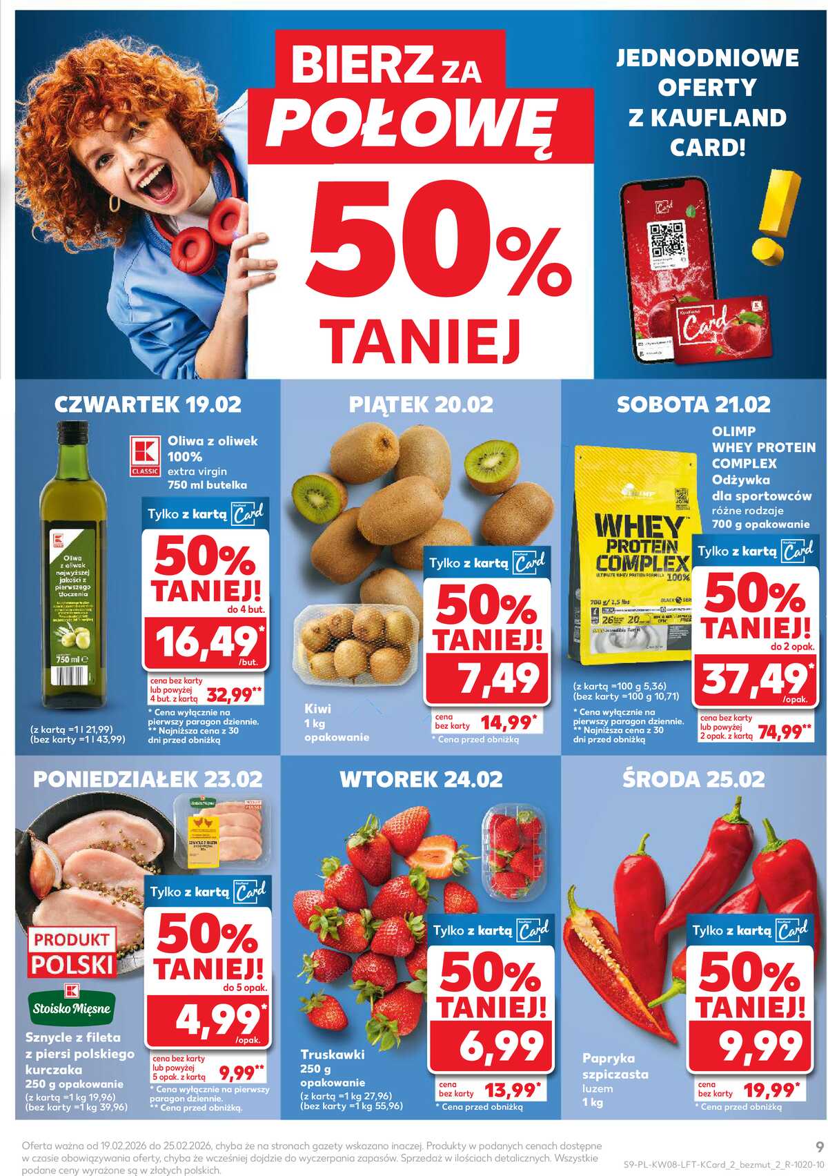 Leták Kaufland Polsko 19.2.-25.2.2026 - Noviny týdne strana 9