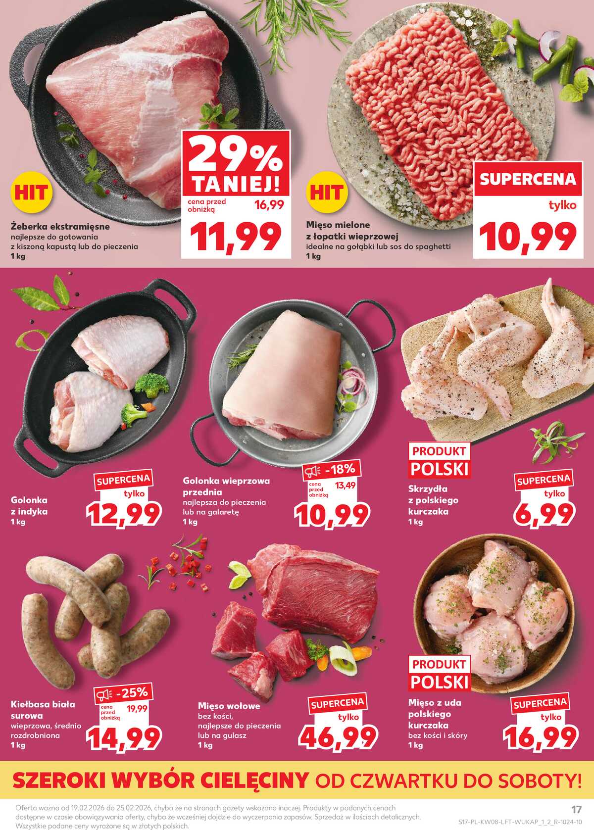 Leták Kaufland Polsko 19.2.-25.2.2026 - Noviny týdne strana 17