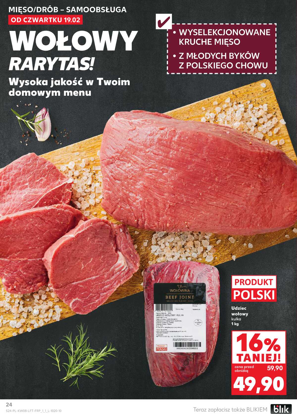 Leták Kaufland Polsko 19.2.-25.2.2026 - Noviny týdne strana 24
