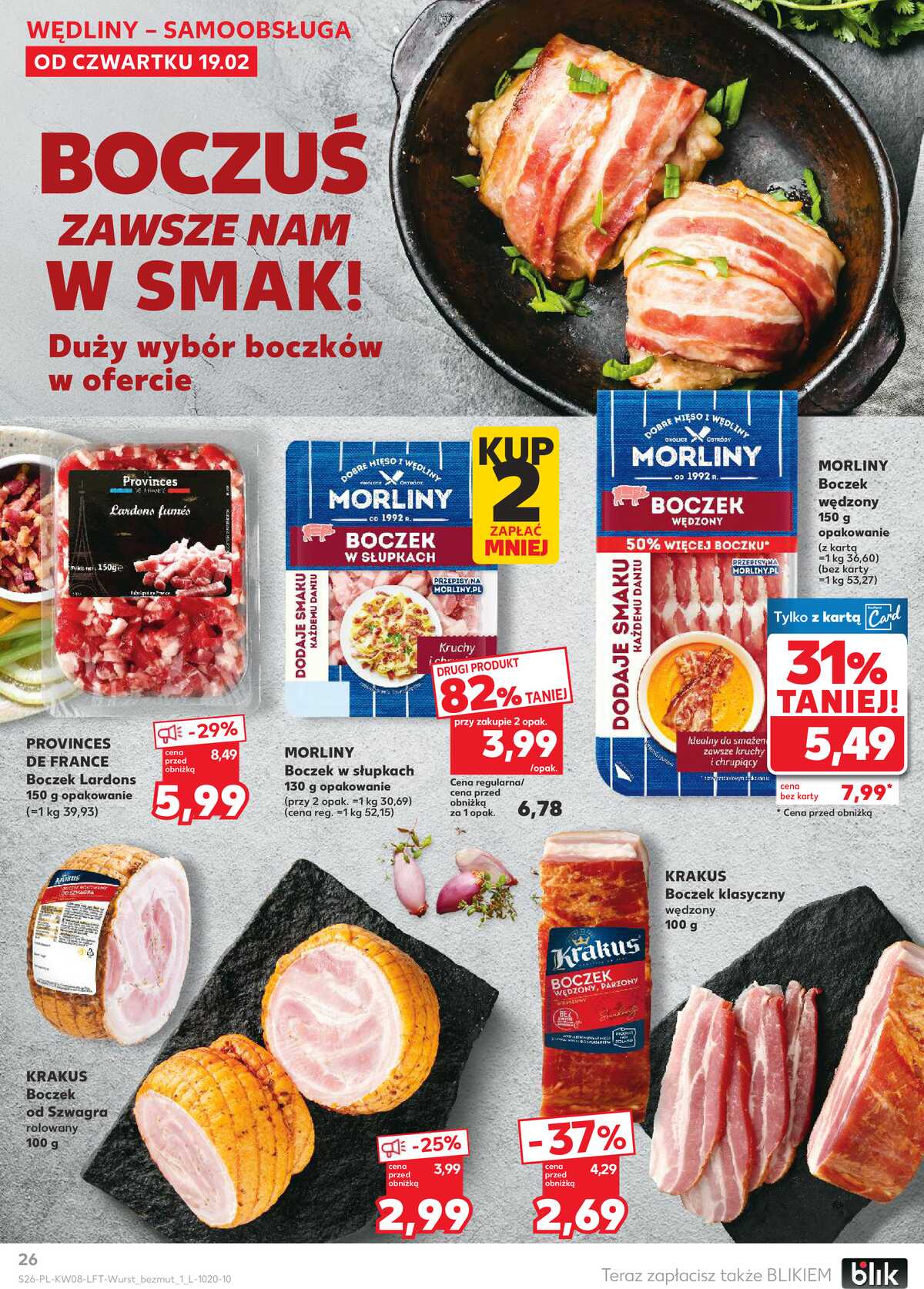 Leták Kaufland Polsko 19.2.-25.2.2026 - Noviny týdne strana 26