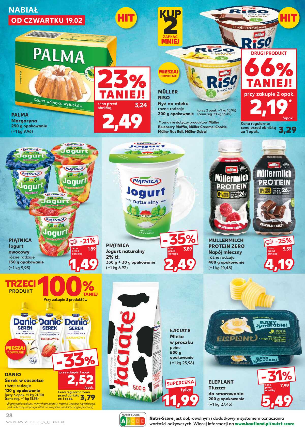 Leták Kaufland Polsko 19.2.-25.2.2026 - Noviny týdne strana 28