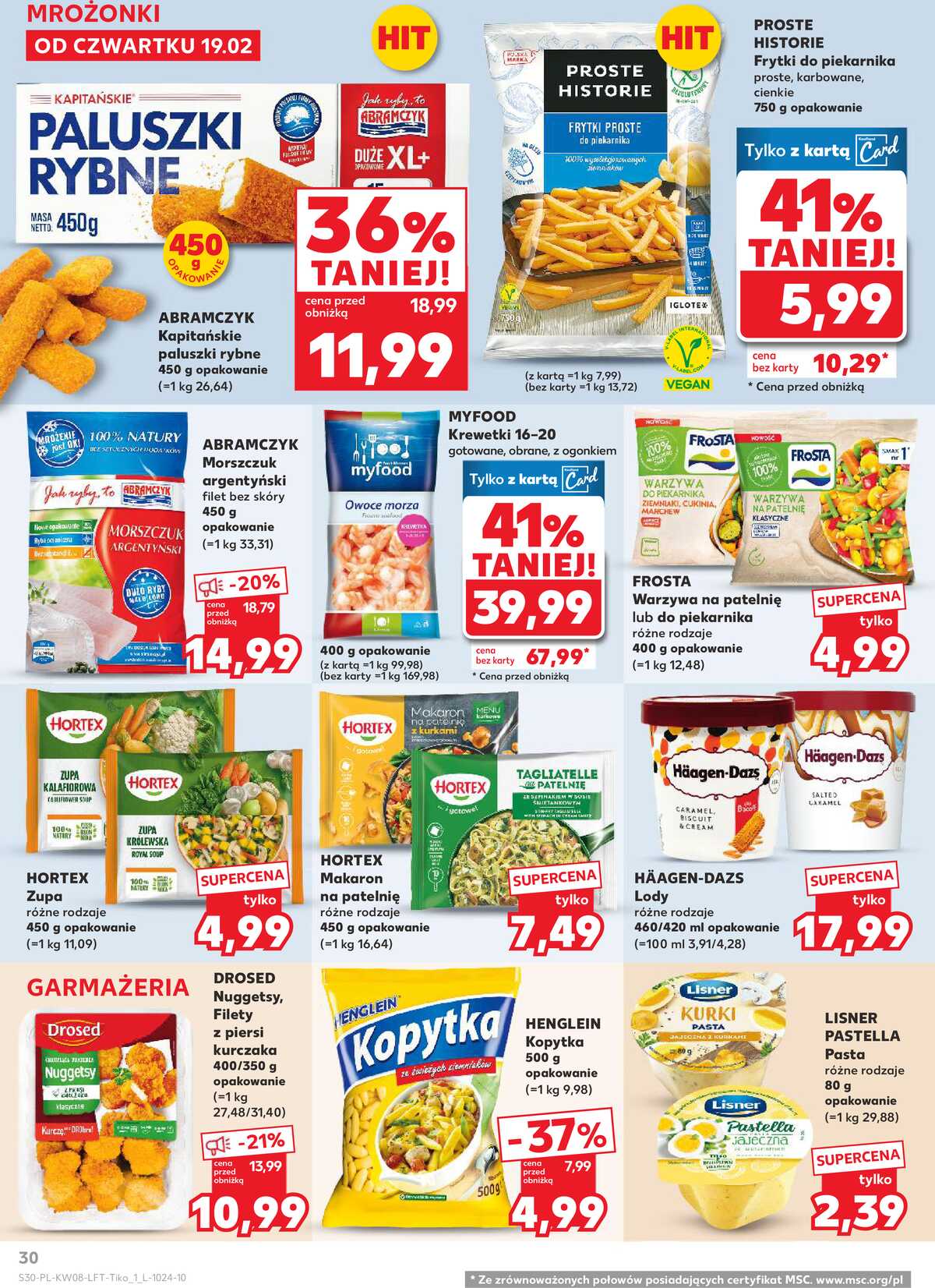 Leták Kaufland Polsko 19.2.-25.2.2026 - Noviny týdne strana 30