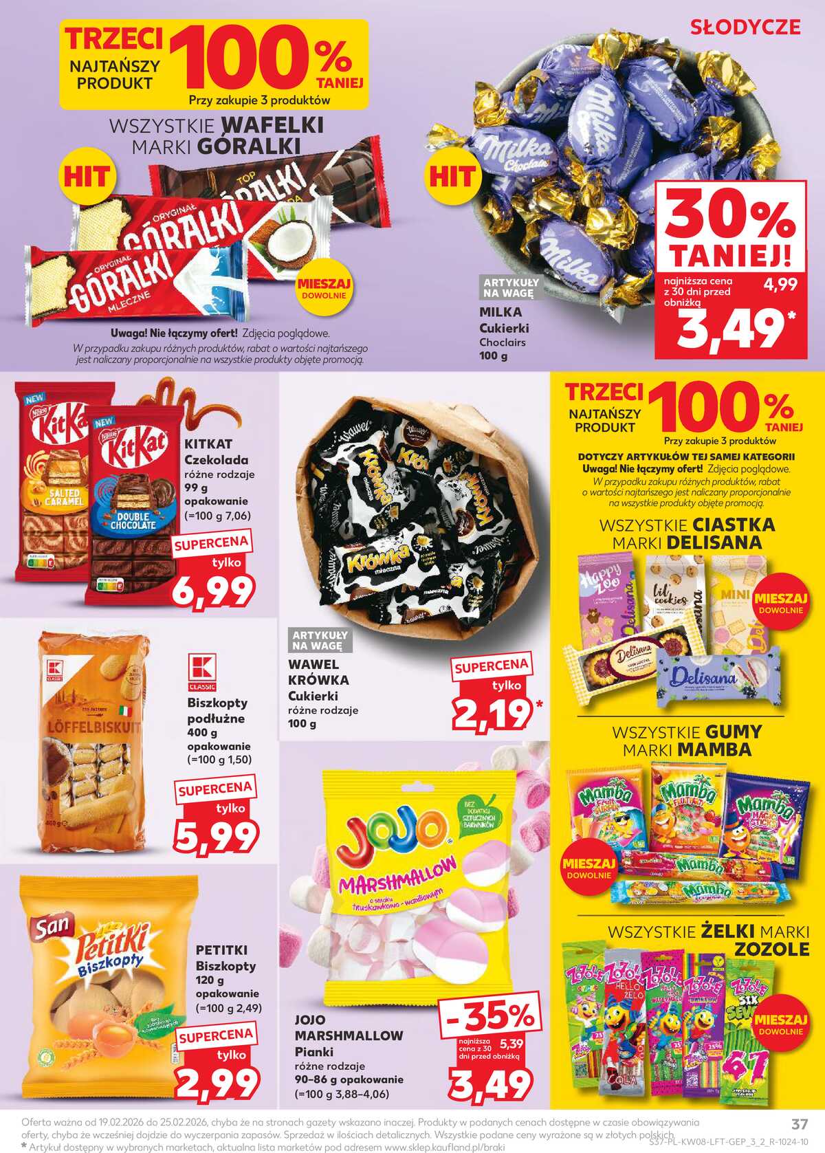 Leták Kaufland Polsko 19.2.-25.2.2026 - Noviny týdne strana 37
