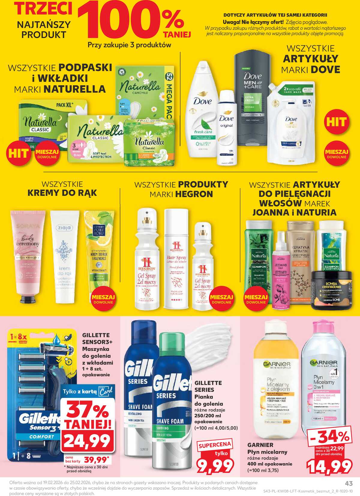 Leták Kaufland Polsko 19.2.-25.2.2026 - Noviny týdne strana 43