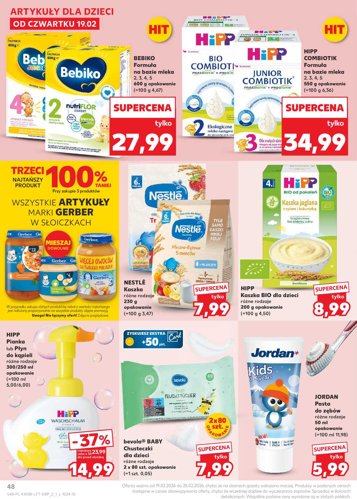 Leták Kaufland Polsko 19.2.-25.2.2026 - Noviny týdne strana 48