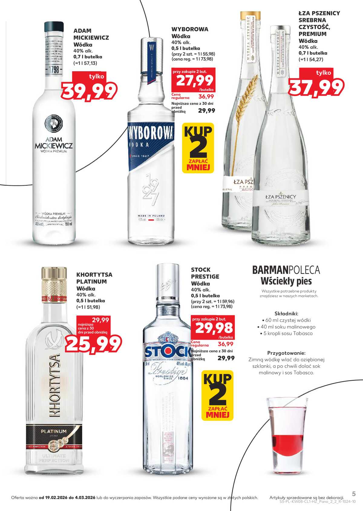 Leták Kaufland Polsko 19.2.-4.3.2026 - Bar Kaufland strana 5