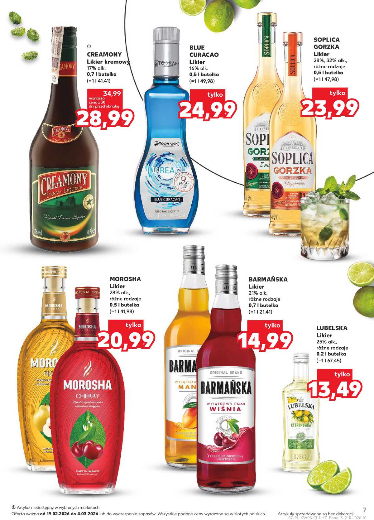 Leták Kaufland Polsko 19.2.-4.3.2026 - Bar Kaufland strana 7