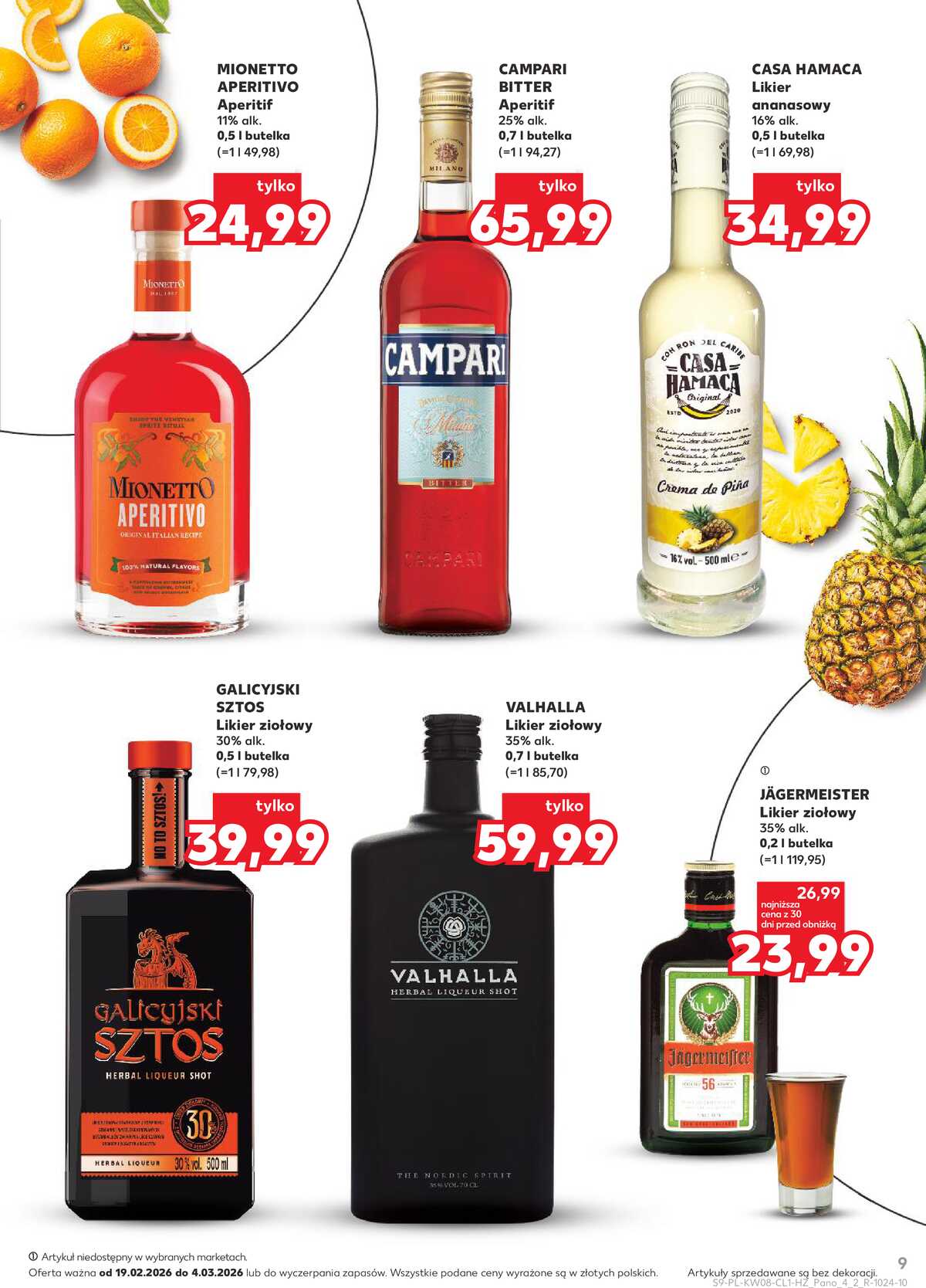 Leták Kaufland Polsko 19.2.-4.3.2026 - Bar Kaufland strana 9