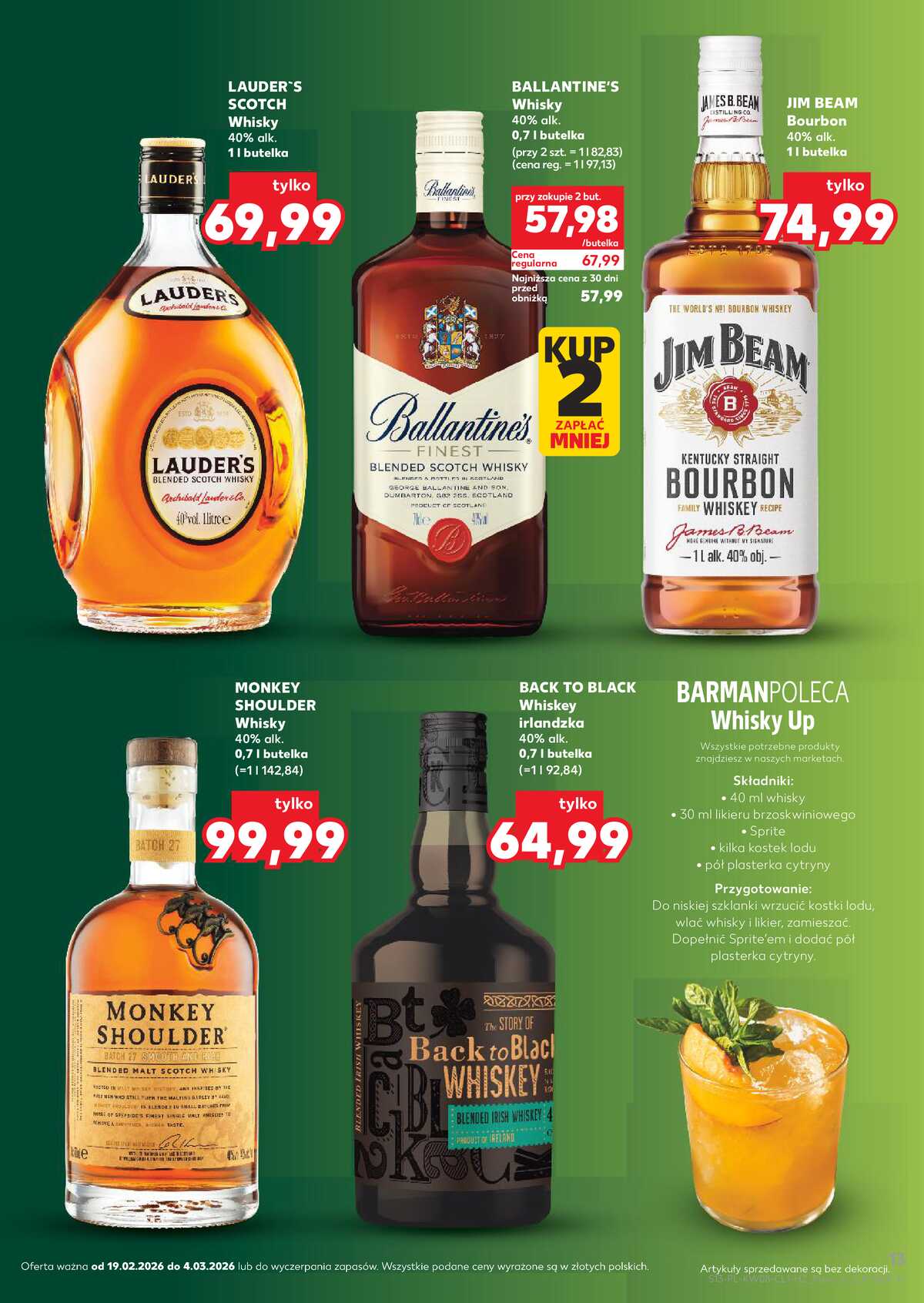 Leták Kaufland Polsko 19.2.-4.3.2026 - Bar Kaufland strana 13