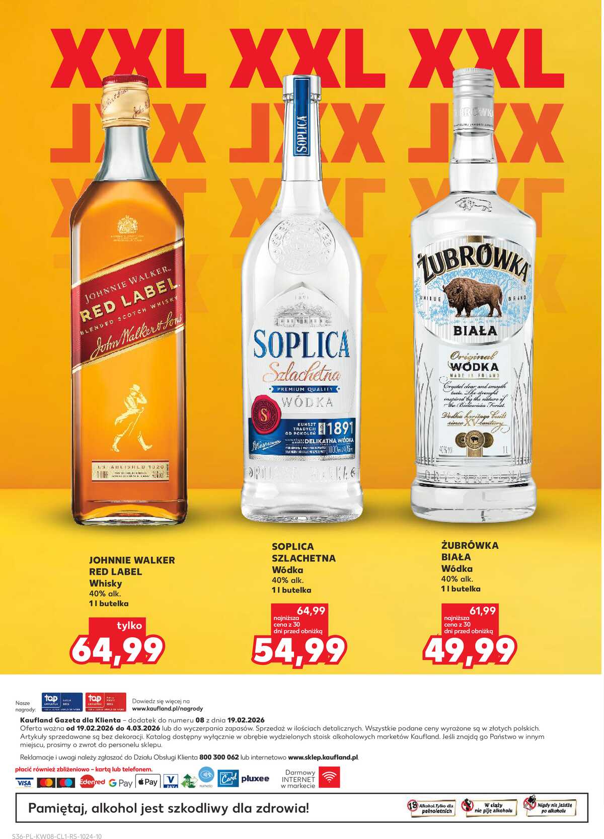 Leták Kaufland Polsko 19.2.-4.3.2026 - Bar Kaufland strana 36