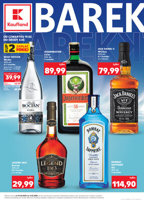 Leták Kaufland Polsko 19.2.-4.3.2026 - Bar Kaufland