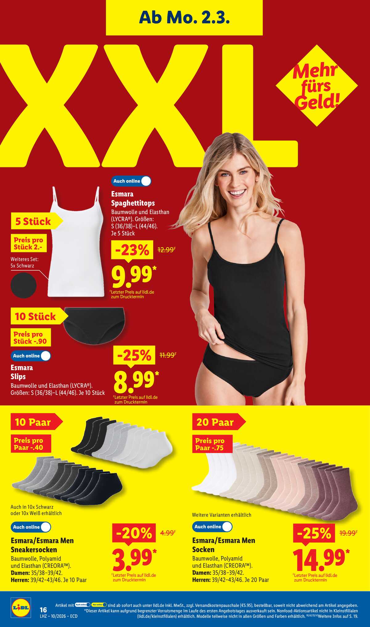 Leták Lidl Německo 2.3.-7.3.2026 strana 6