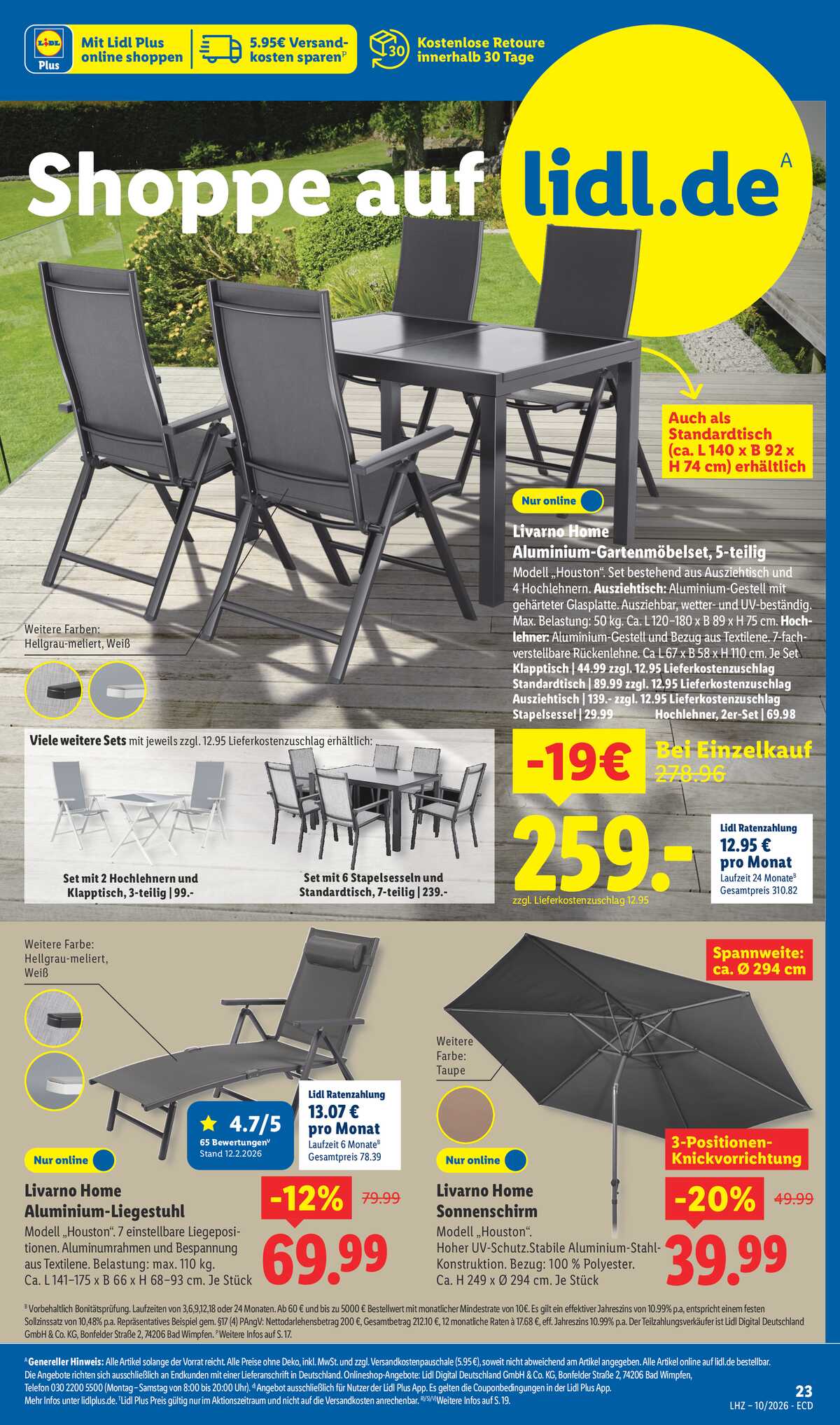 Leták Lidl Německo 2.3.-7.3.2026 strana 13