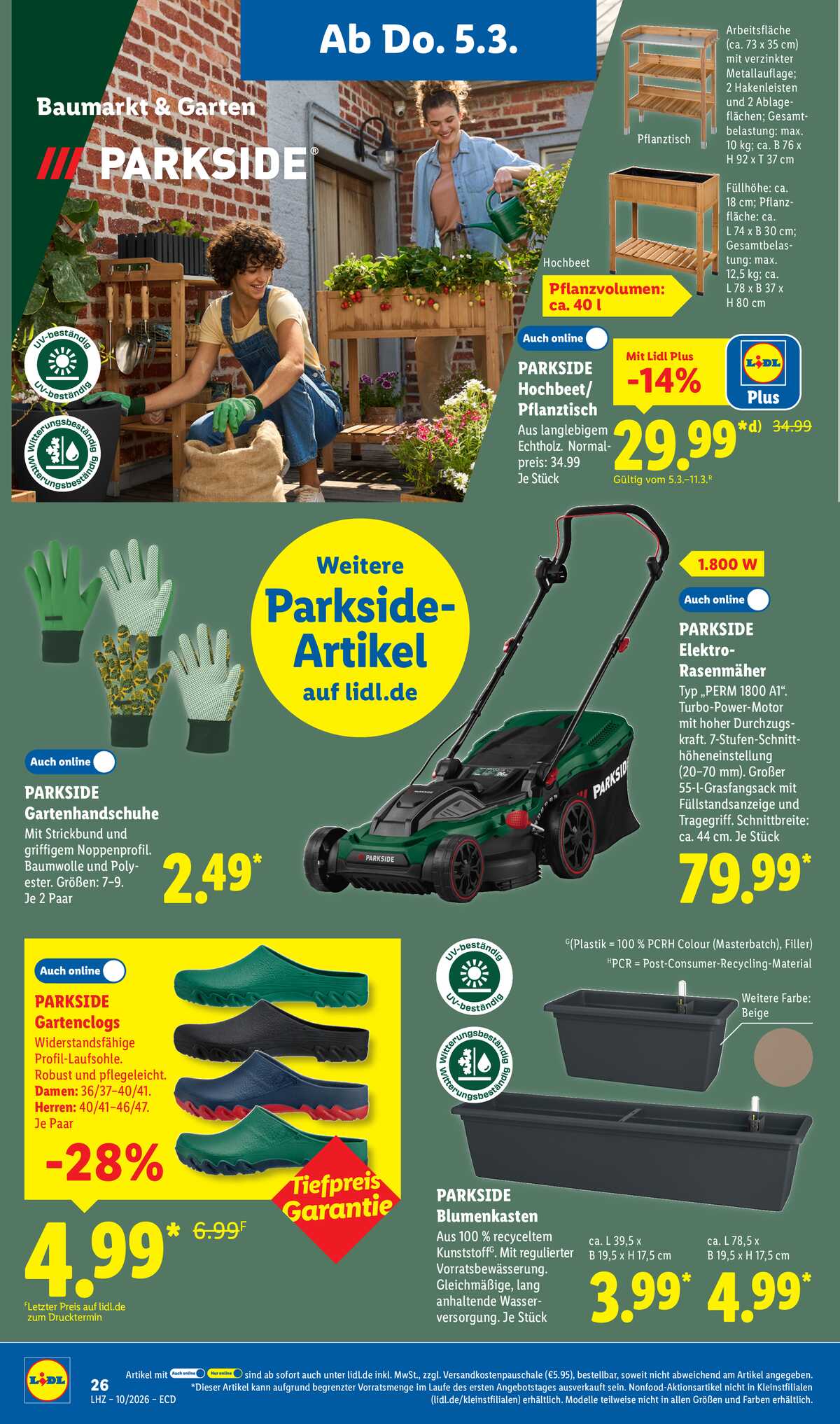 Leták Lidl Německo 2.3.-7.3.2026 strana 16