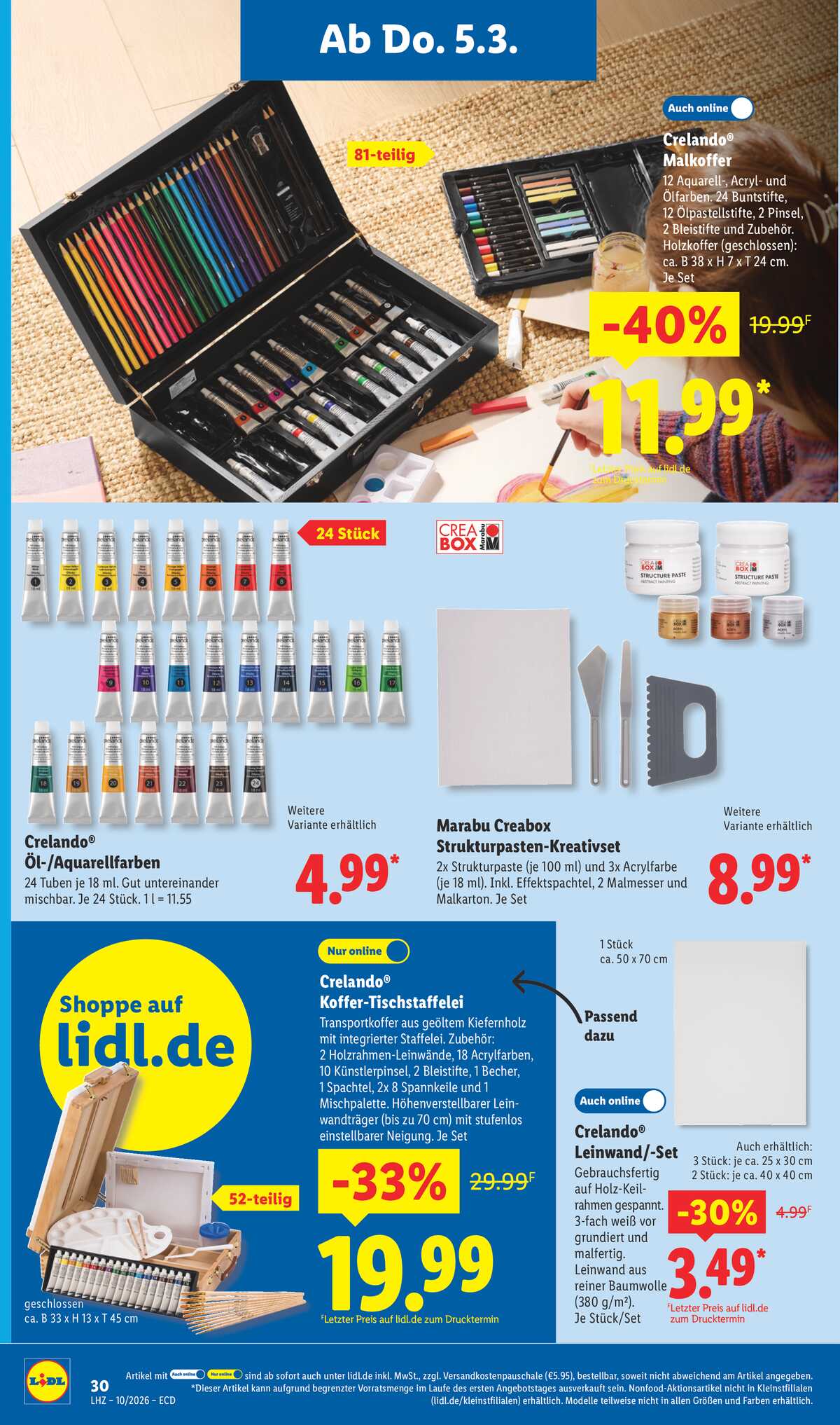 Leták Lidl Německo 2.3.-7.3.2026 strana 20