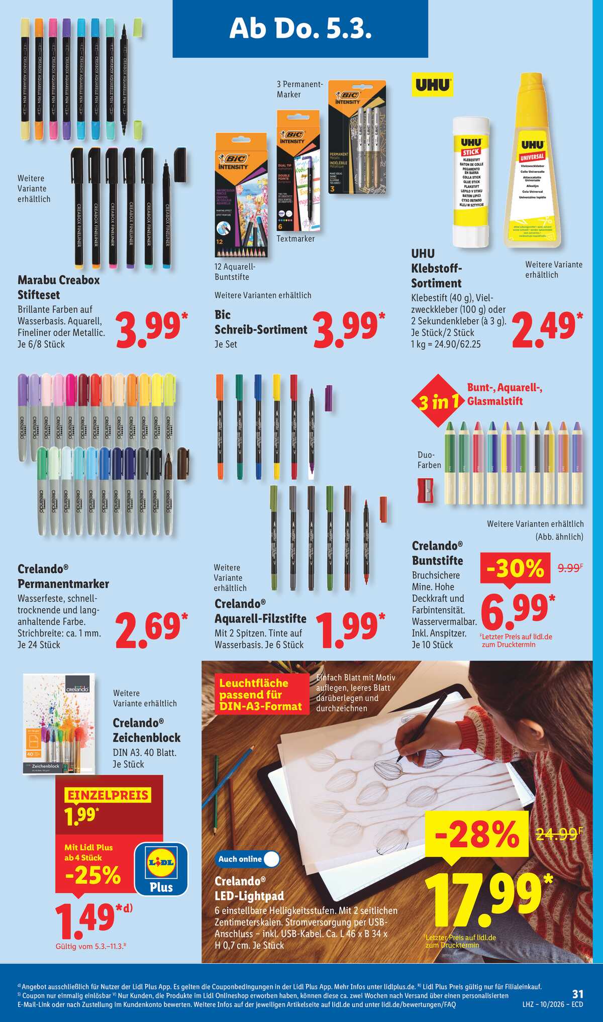 Leták Lidl Německo 2.3.-7.3.2026 strana 21