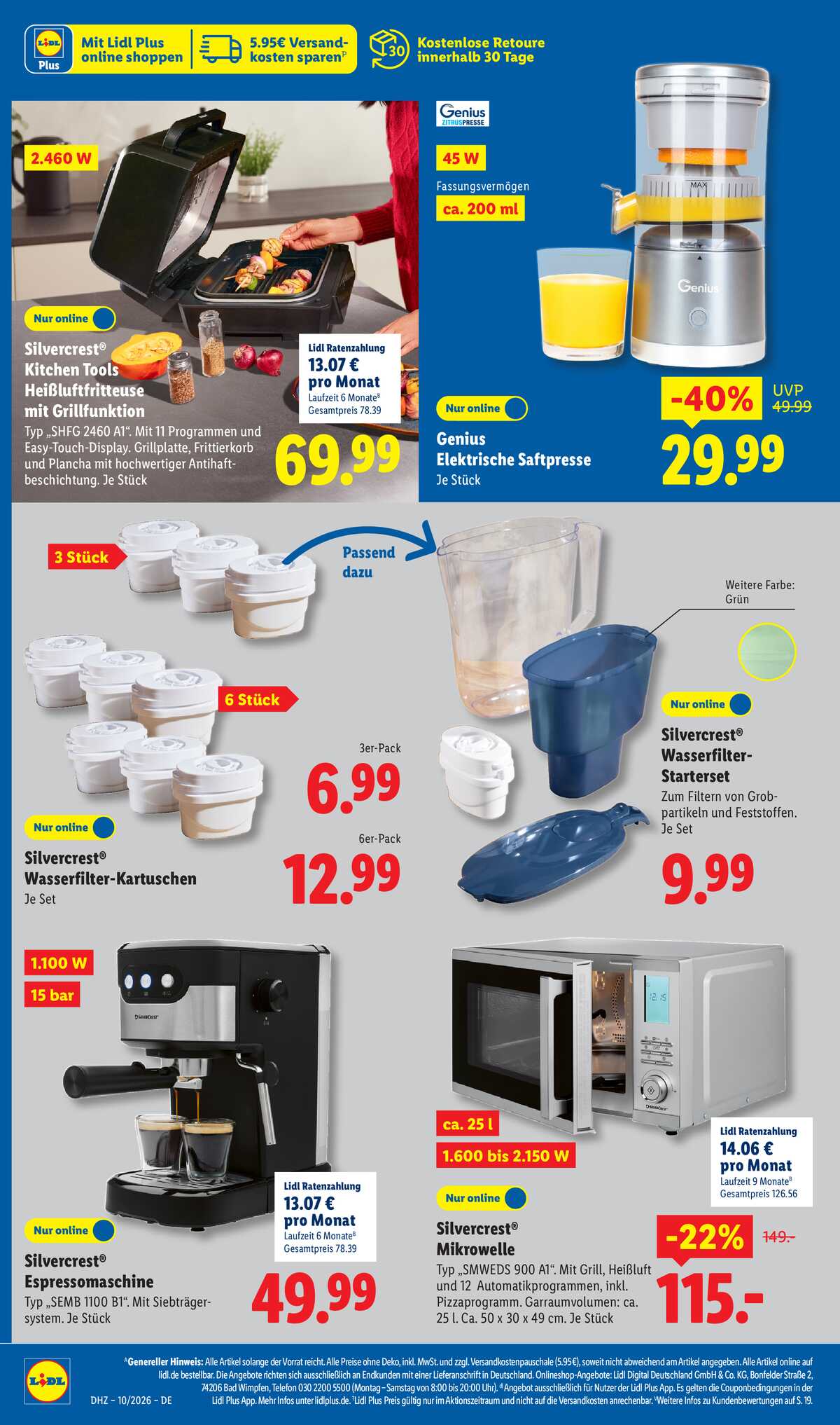 Leták Lidl Německo 2.3.-7.3.2026 strana 26