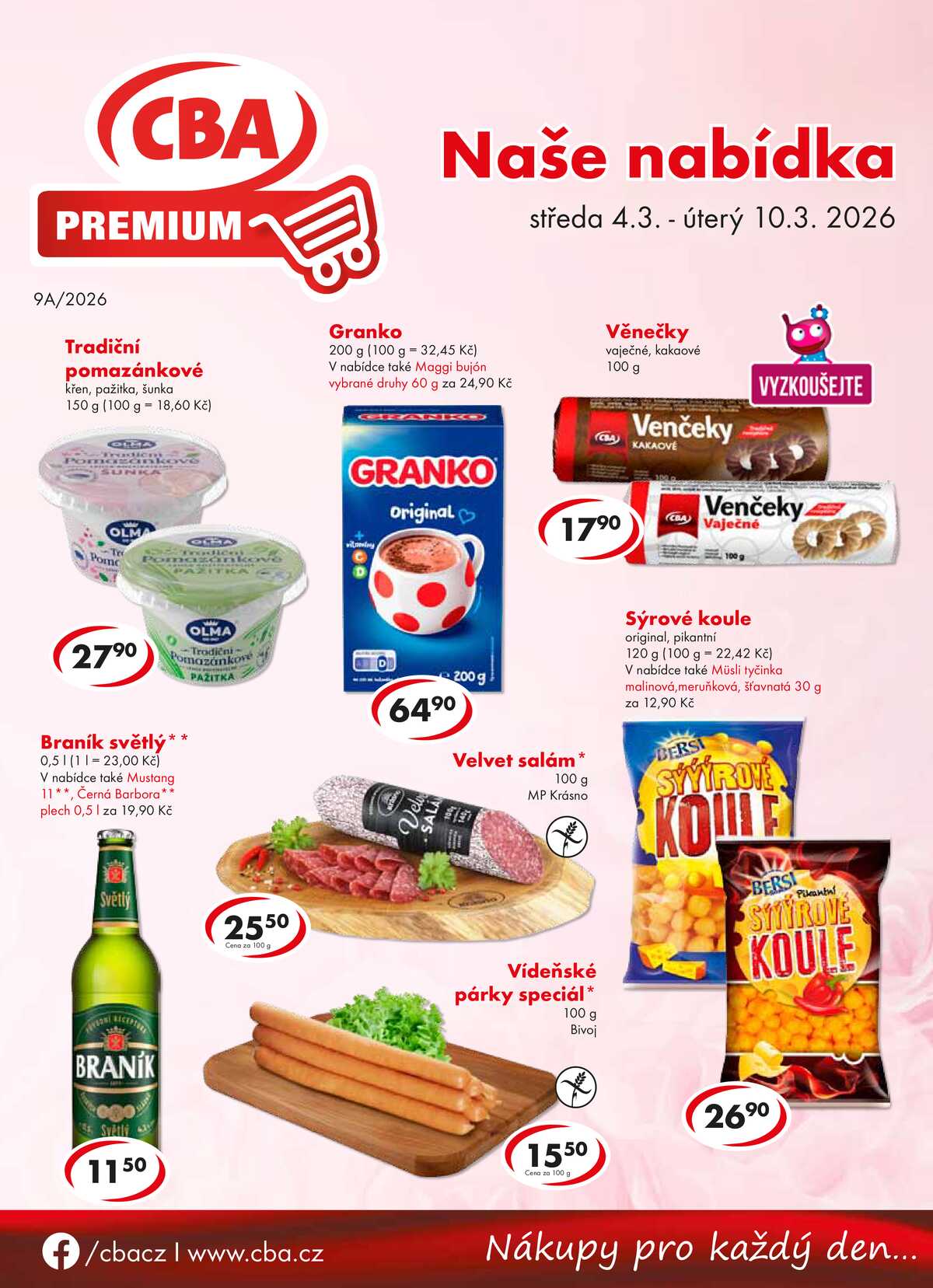CBA Premium od 4.3. do 10.3.2026 strana 1