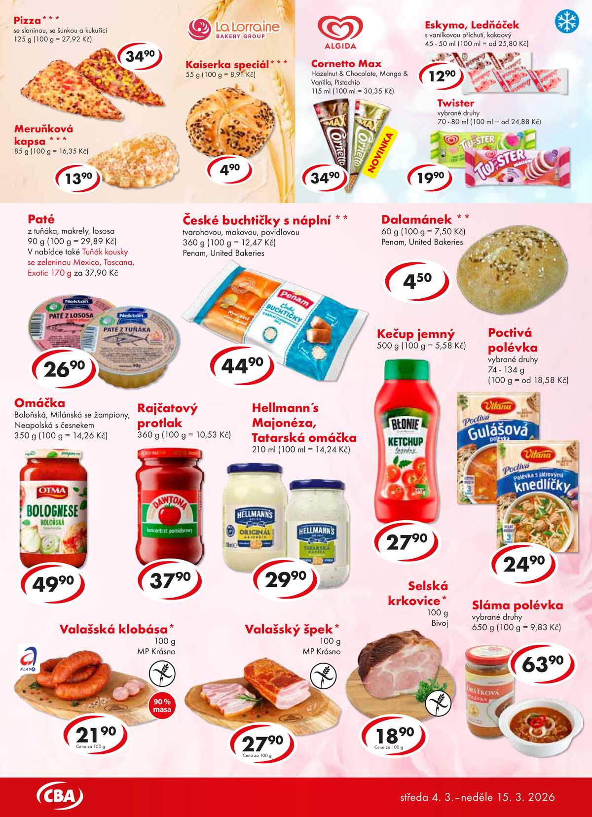 CBA potraviny od 4.3. do 15.3.2026 strana 3