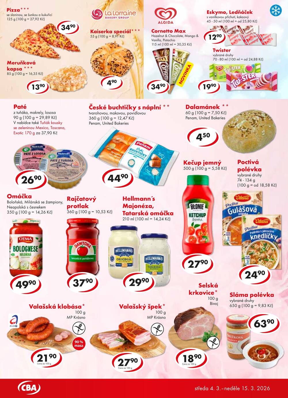 Leták CBA - CBA potraviny od 4.3. do 15.3.2026 - strana 3