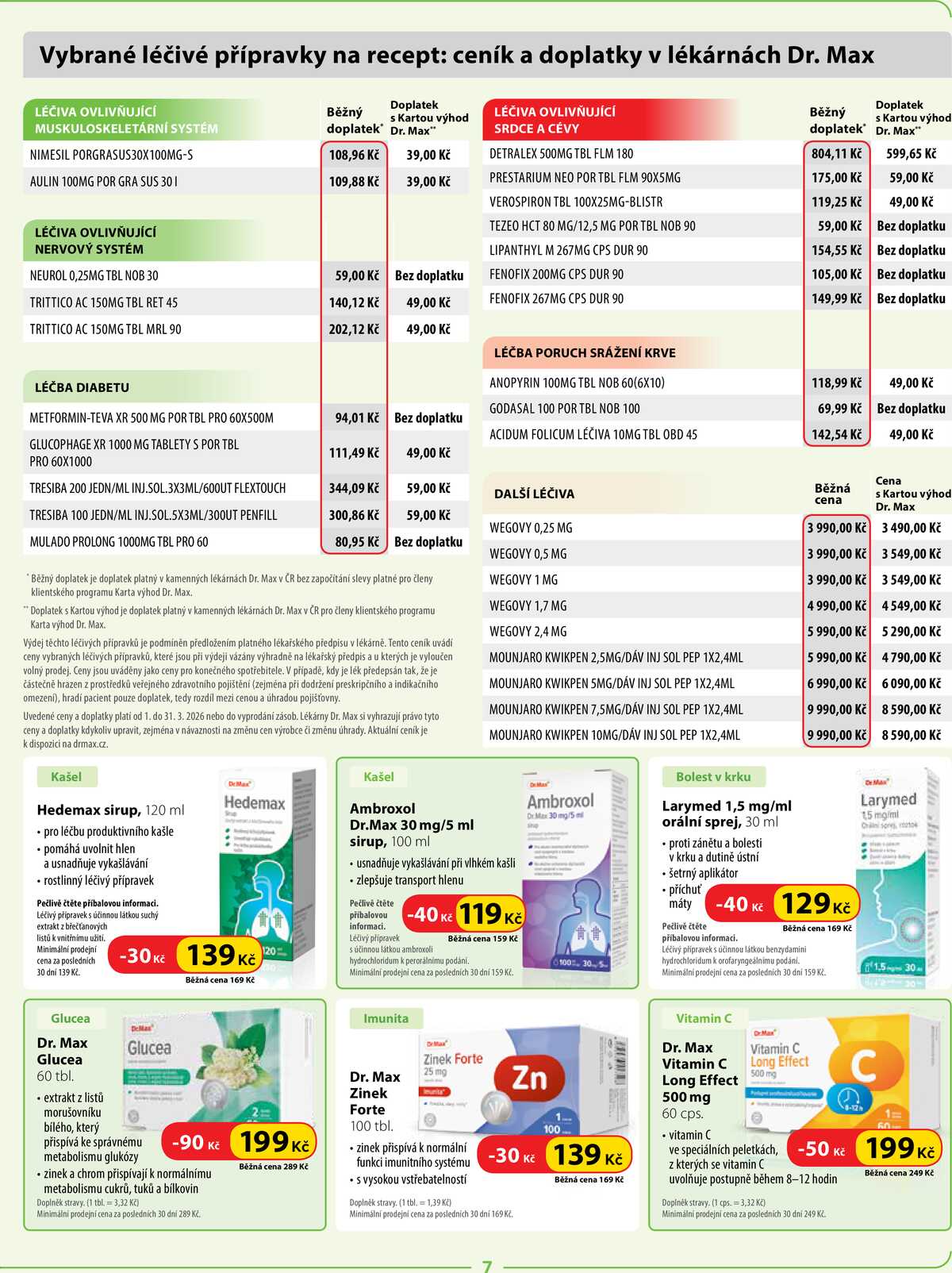 Dr.Max od 1.3. do 31.3.2026 strana 7