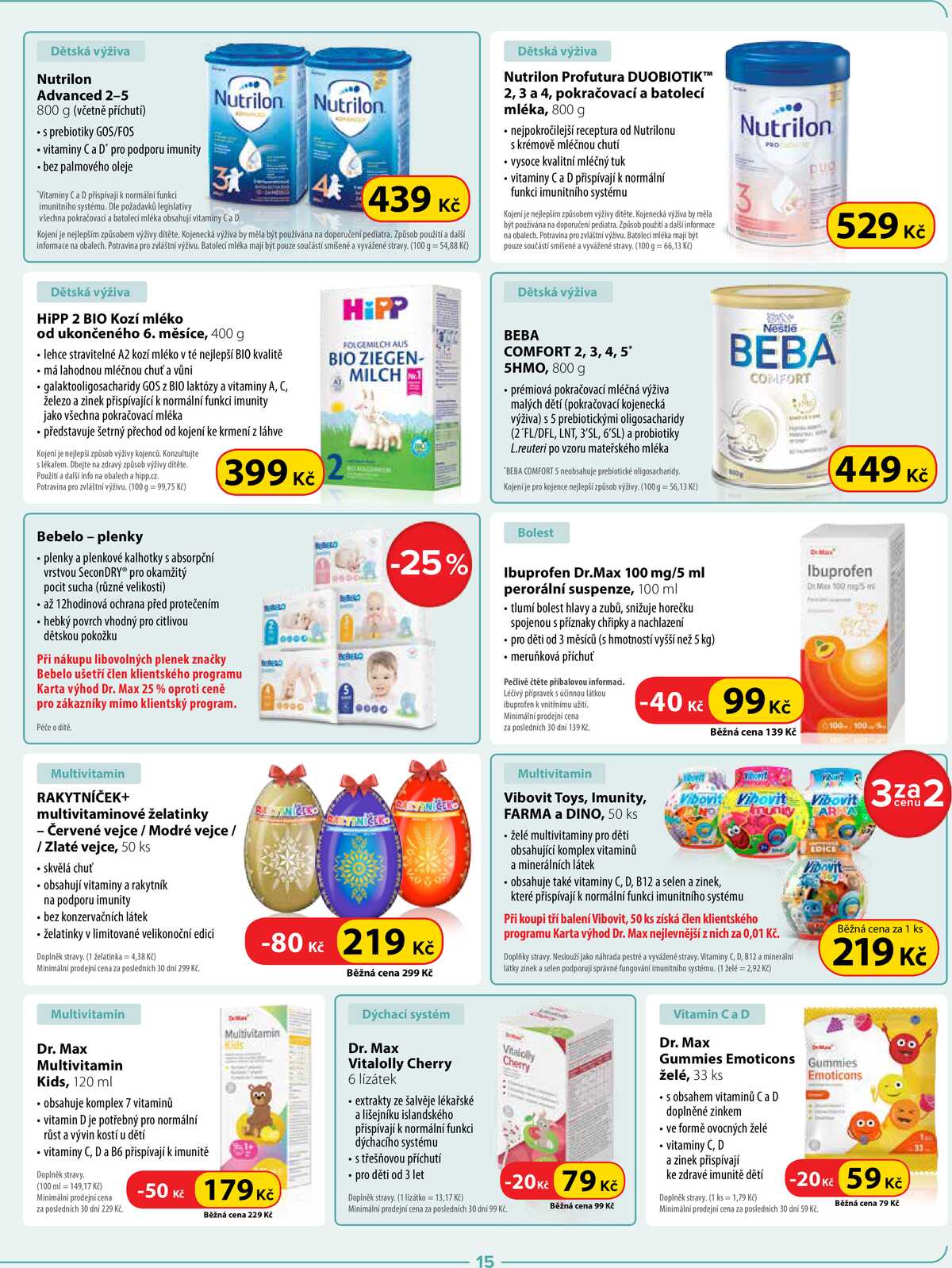 Dr.Max od 1.3. do 31.3.2026 strana 15