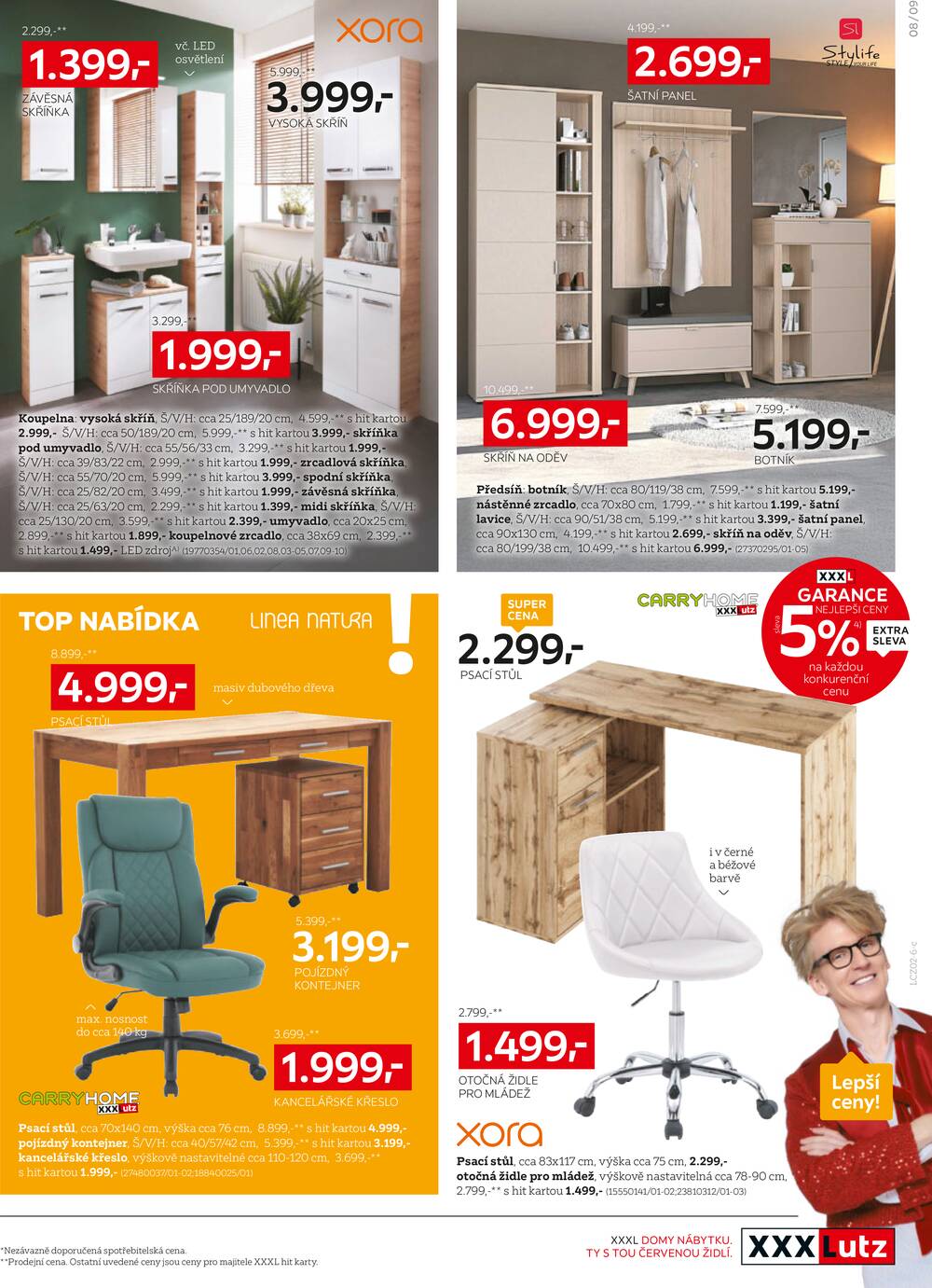 Leták XXXLutz - XXXLutz od 23.2. do 8.3.2026 - strana 9