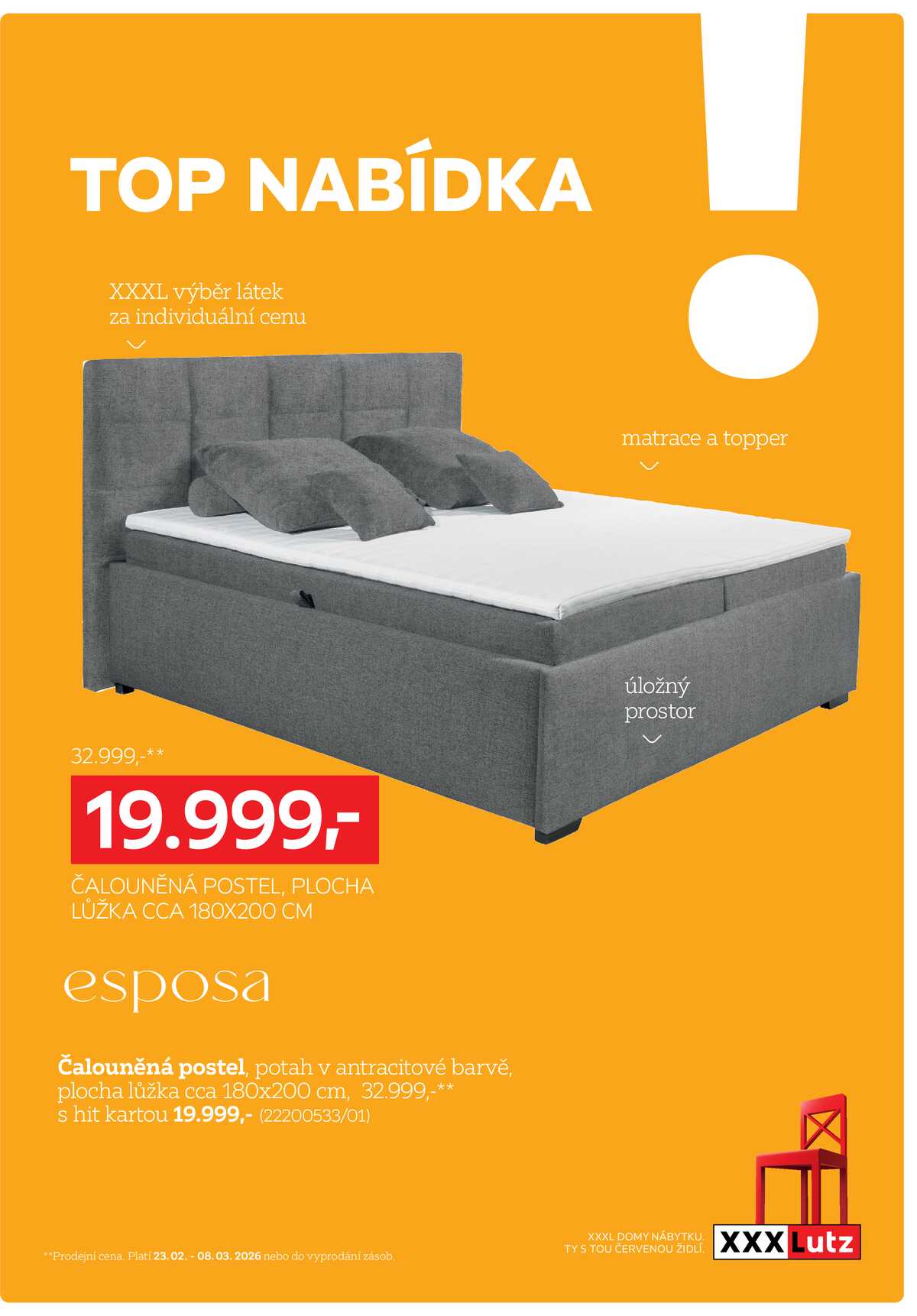 XXXLutz Top nabídka 23.2. - 8.3. strana 1