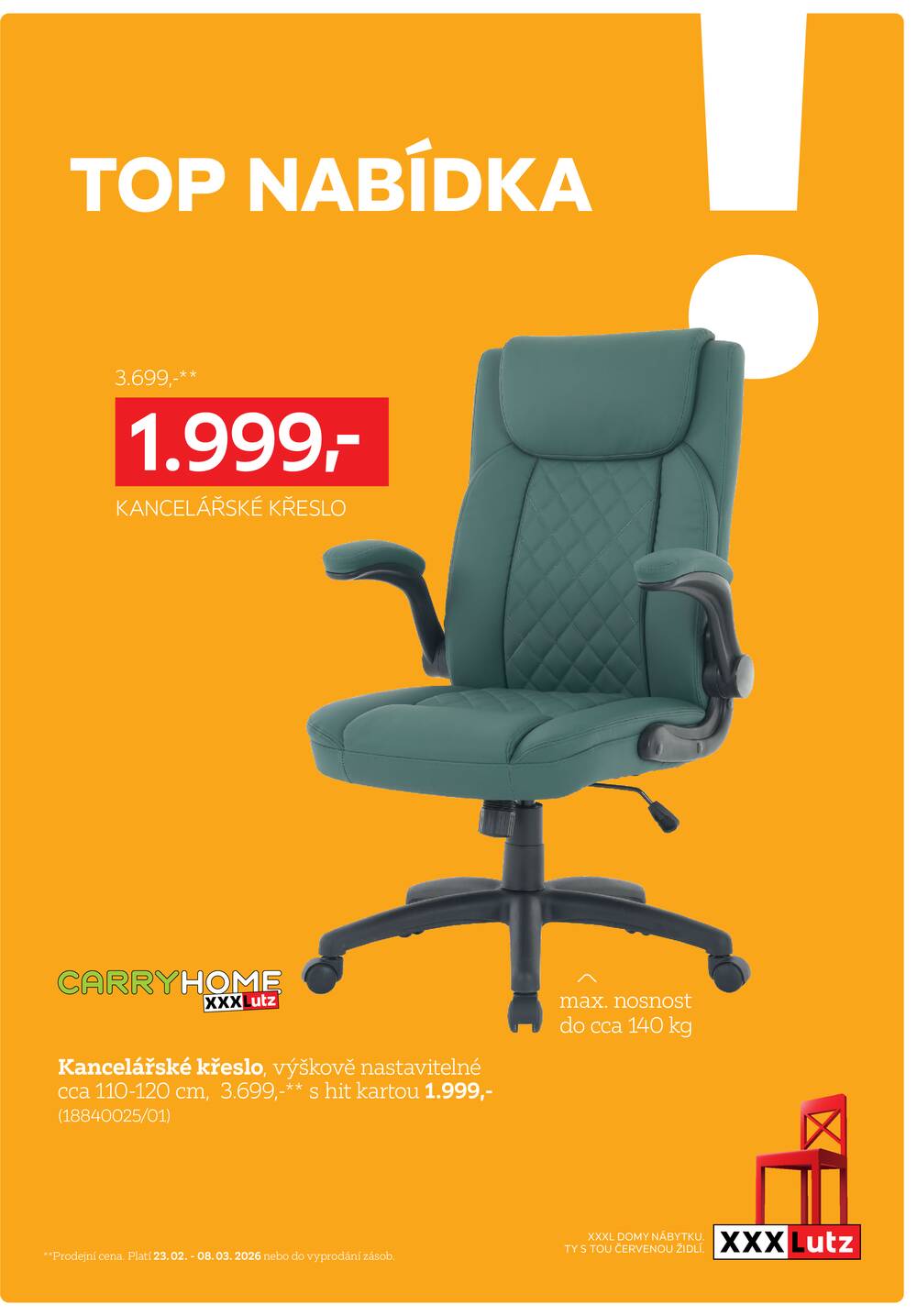 Leták XXXLutz - XXXLutz Top nabídka 23.2. - 8.3. - strana 8