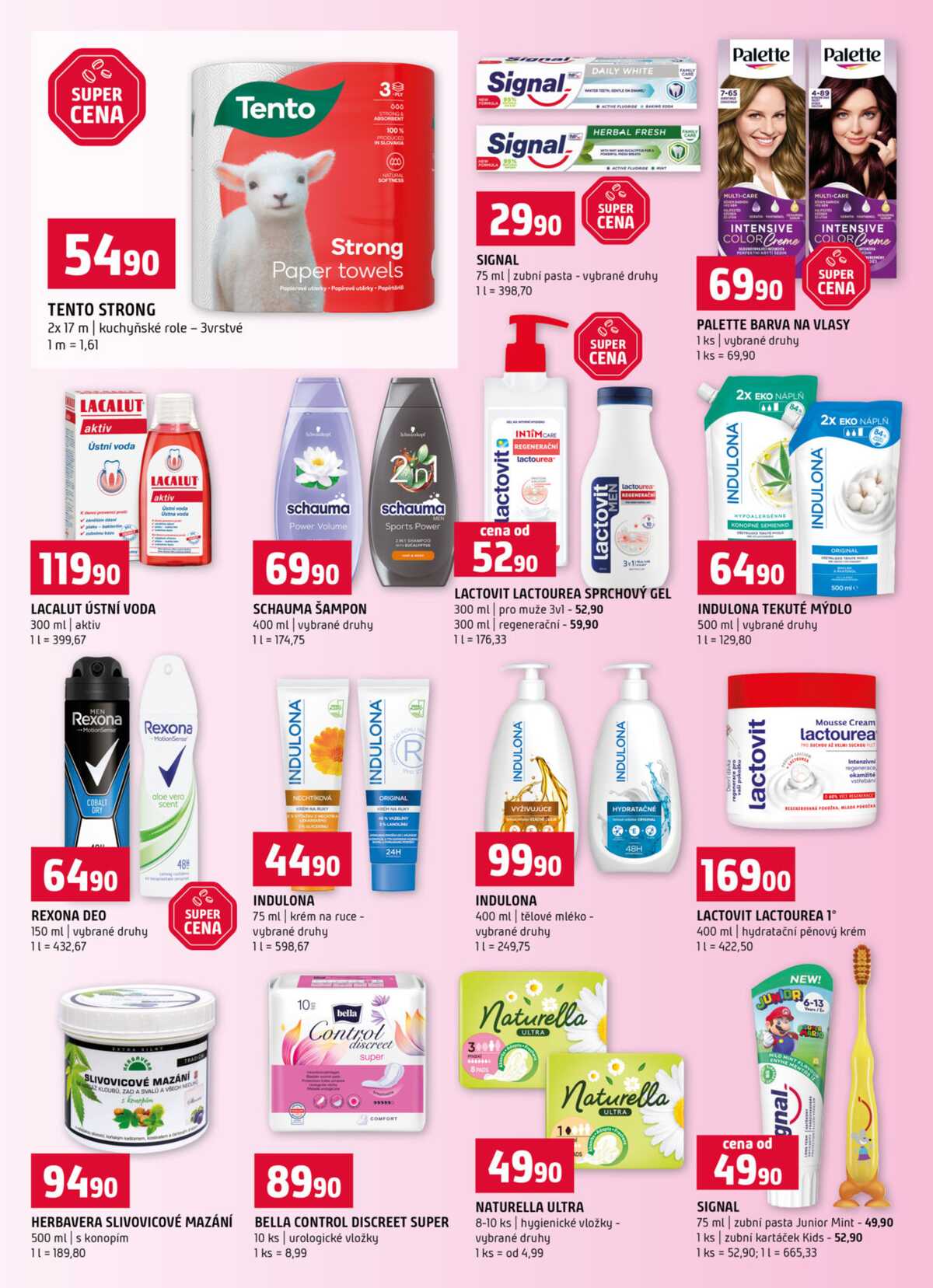 Terno Třeboň, Týn n. Vlt., Bechyně, České Budějovice, Hradec Králové, Olomouc, Borovany od 25.2. do 3.3.2026 strana 14