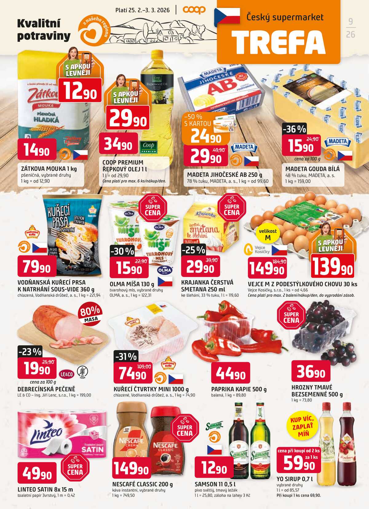 Trefa od 25.2. do 3.3.2026 strana 1